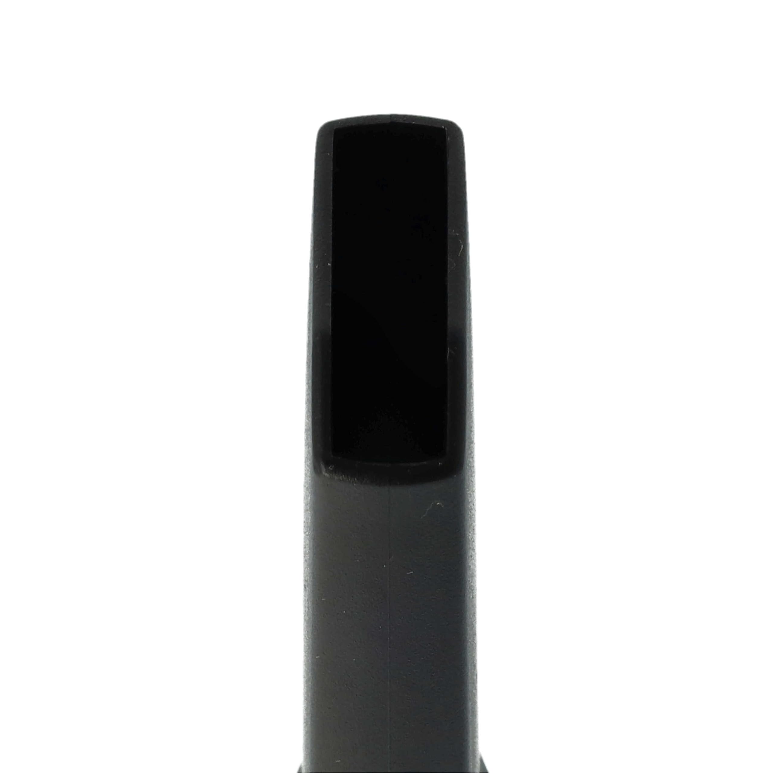 vhbw Bocchetta Universale 21,5 cm per Aspirapolvere Nera per Fessure