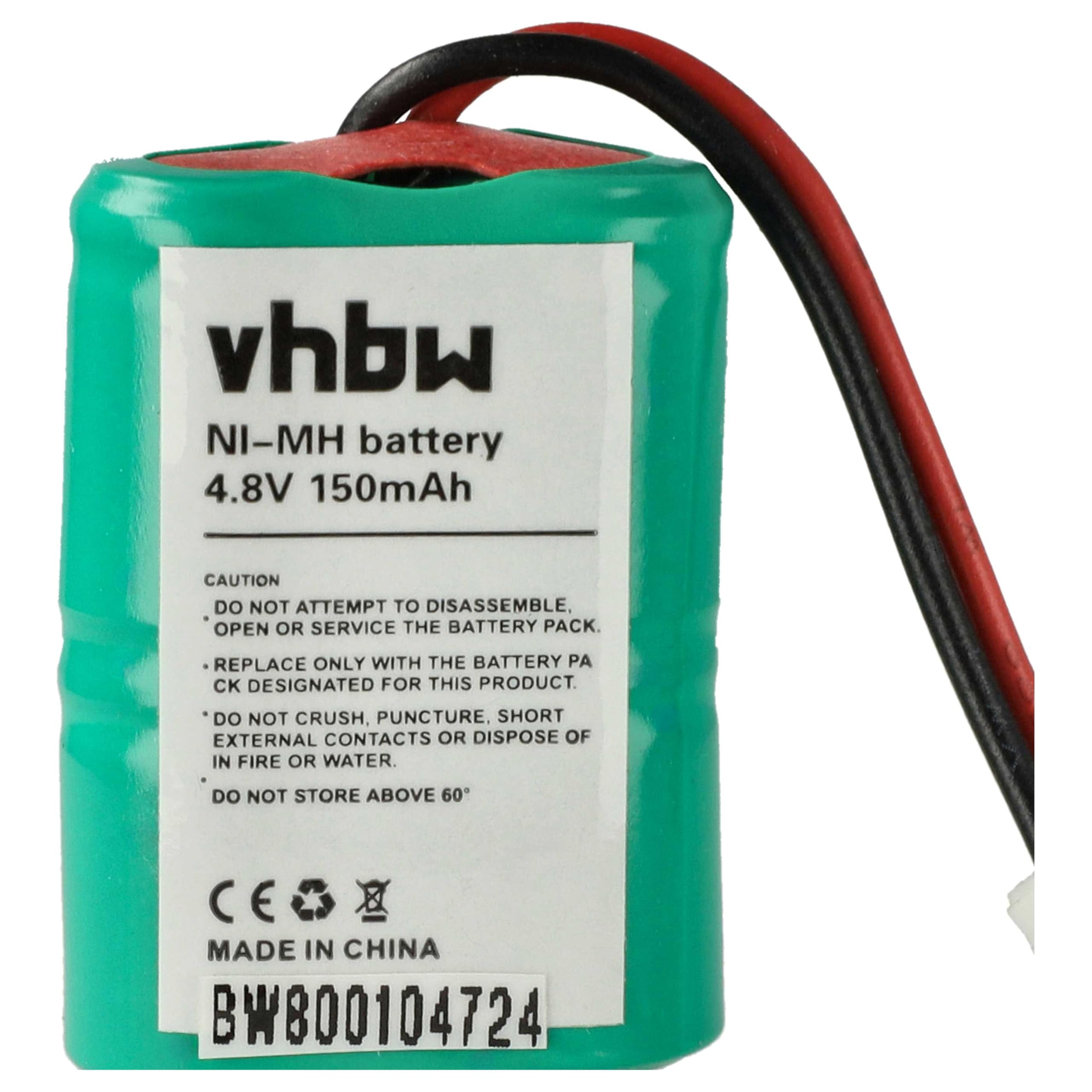 vhbw batteria Dogtra SD-400S NiMH 150mAh 4,8V