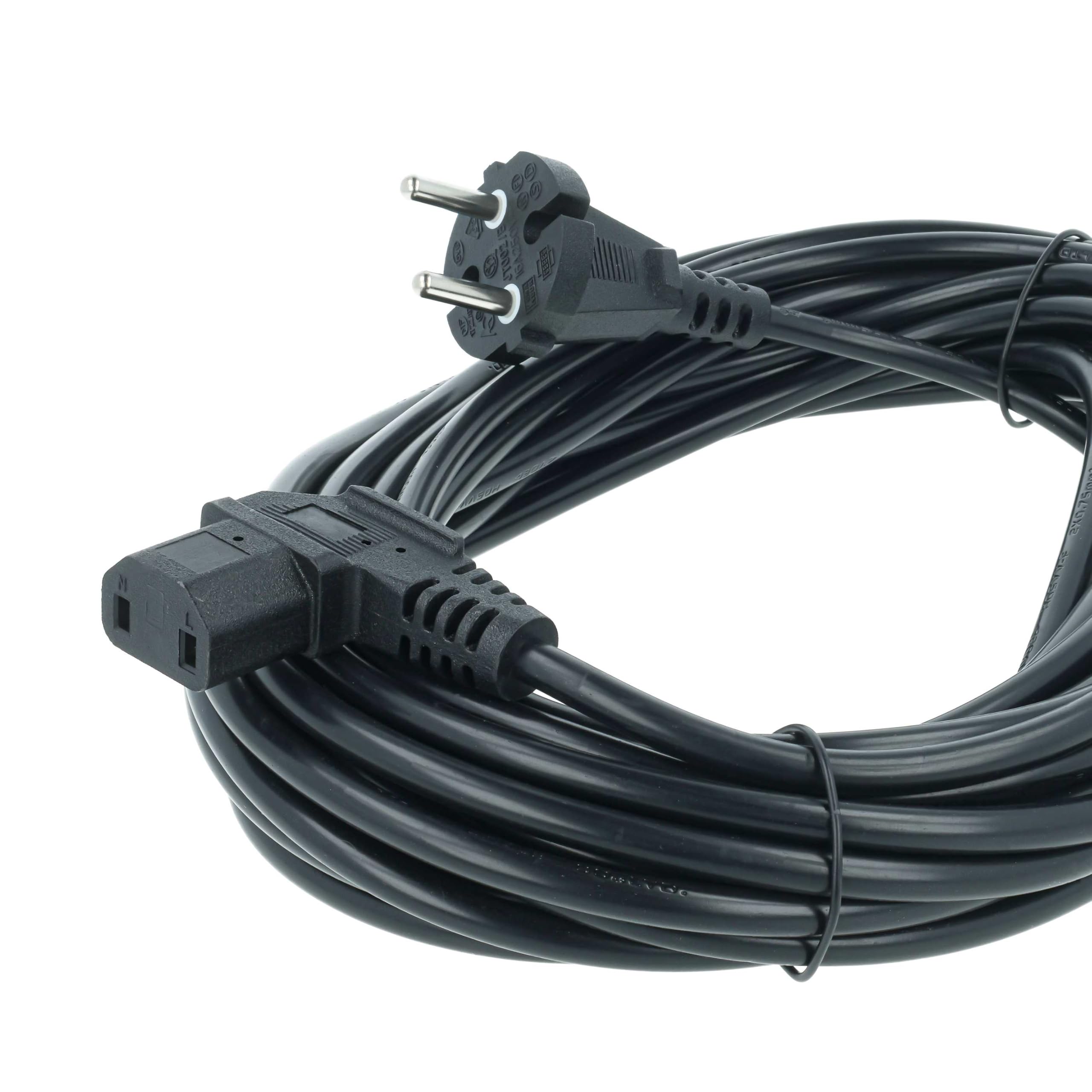 vhbw Cavo alimentazione Kirby G3 aspirapolvere 10m nero