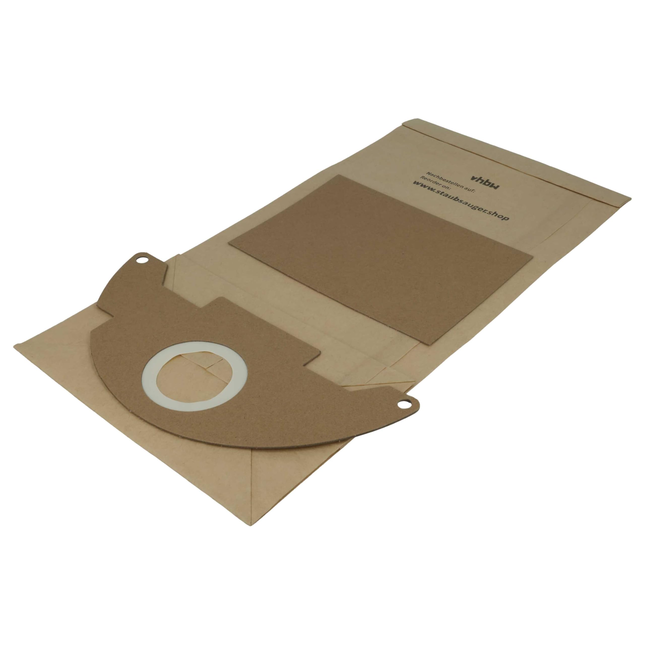 vhbw Sacchetti Aspirapolvere 10 Pezzi Carta per Karcher