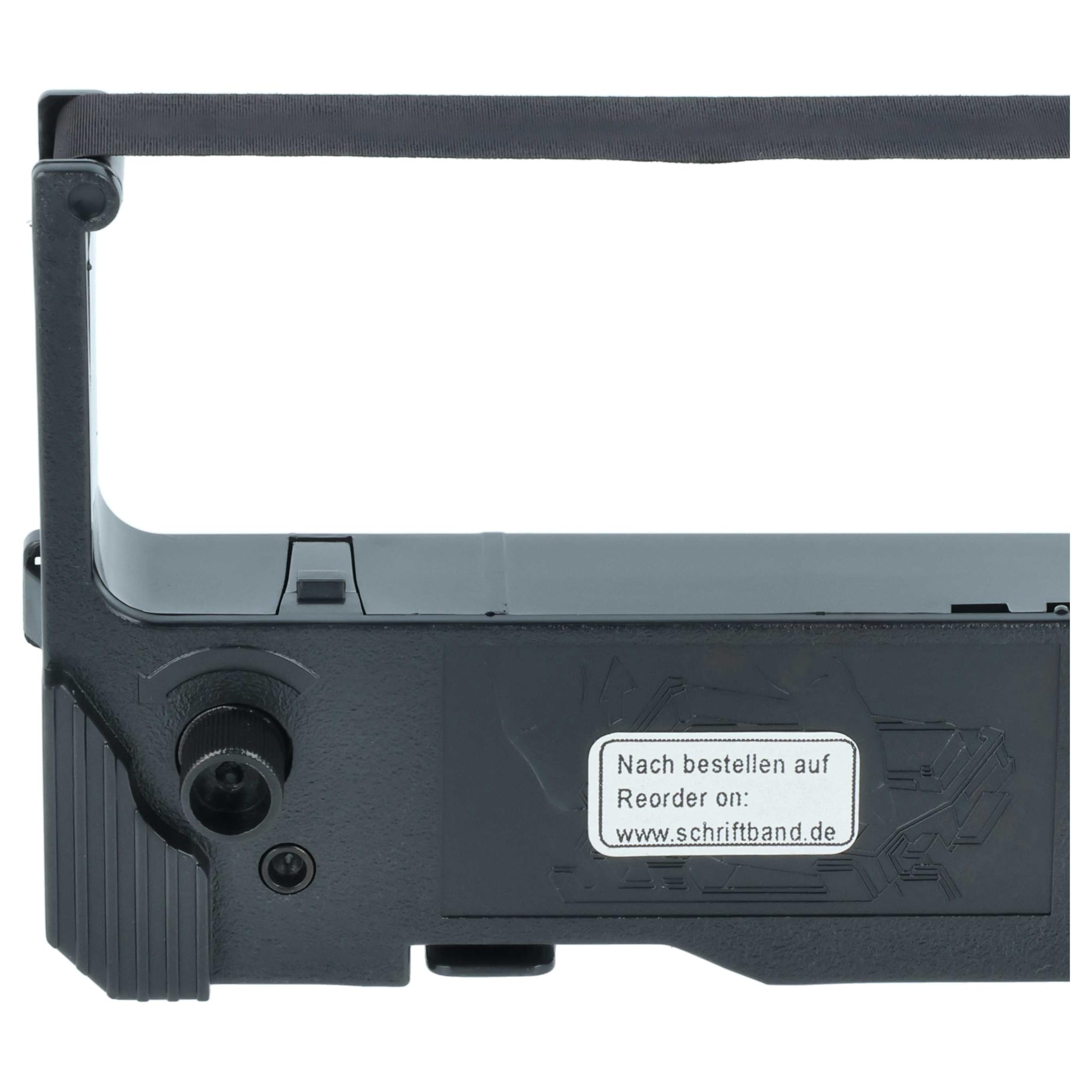 vhbw Nastro Inchiostrato per Star SP212 Nero 1x