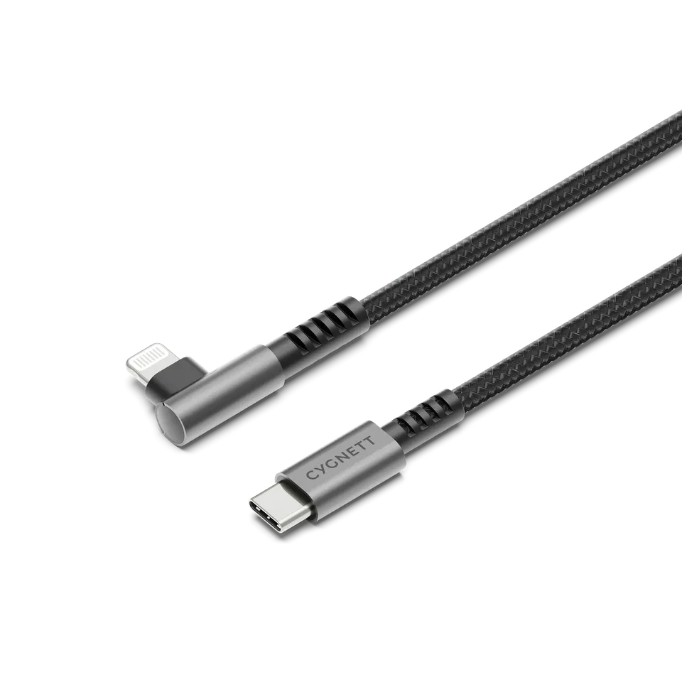 Cygnett Unite Cavo Lightning USB-C 1M Nero 30W