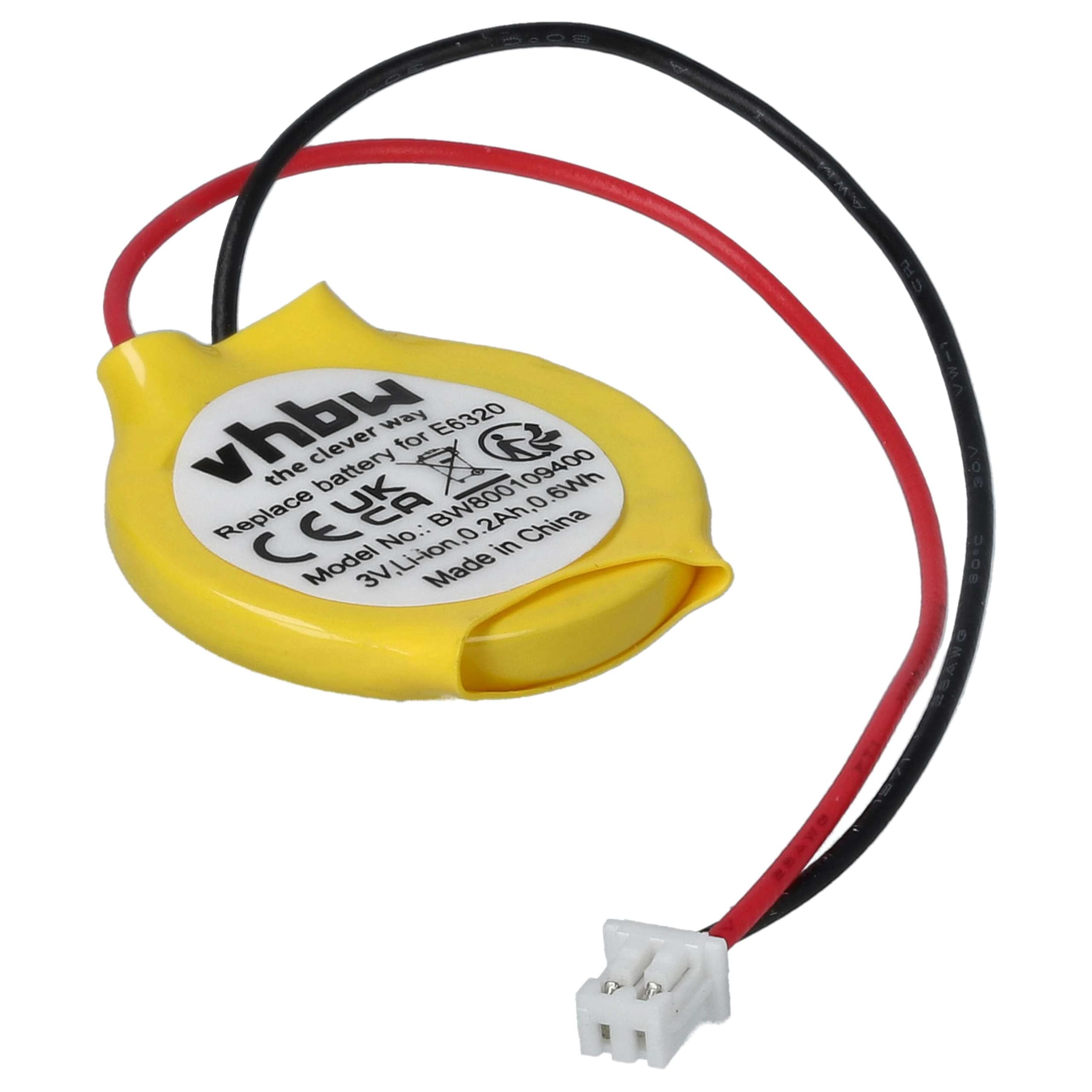 vhbw Batteria BIOS Dell Inspiron Mini 910 200mAh