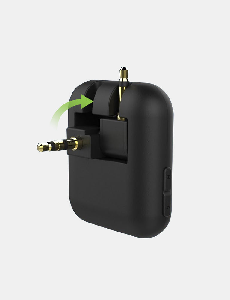 Energea AirLink adattatore audio Bluetooth Nero jack 3,5mm