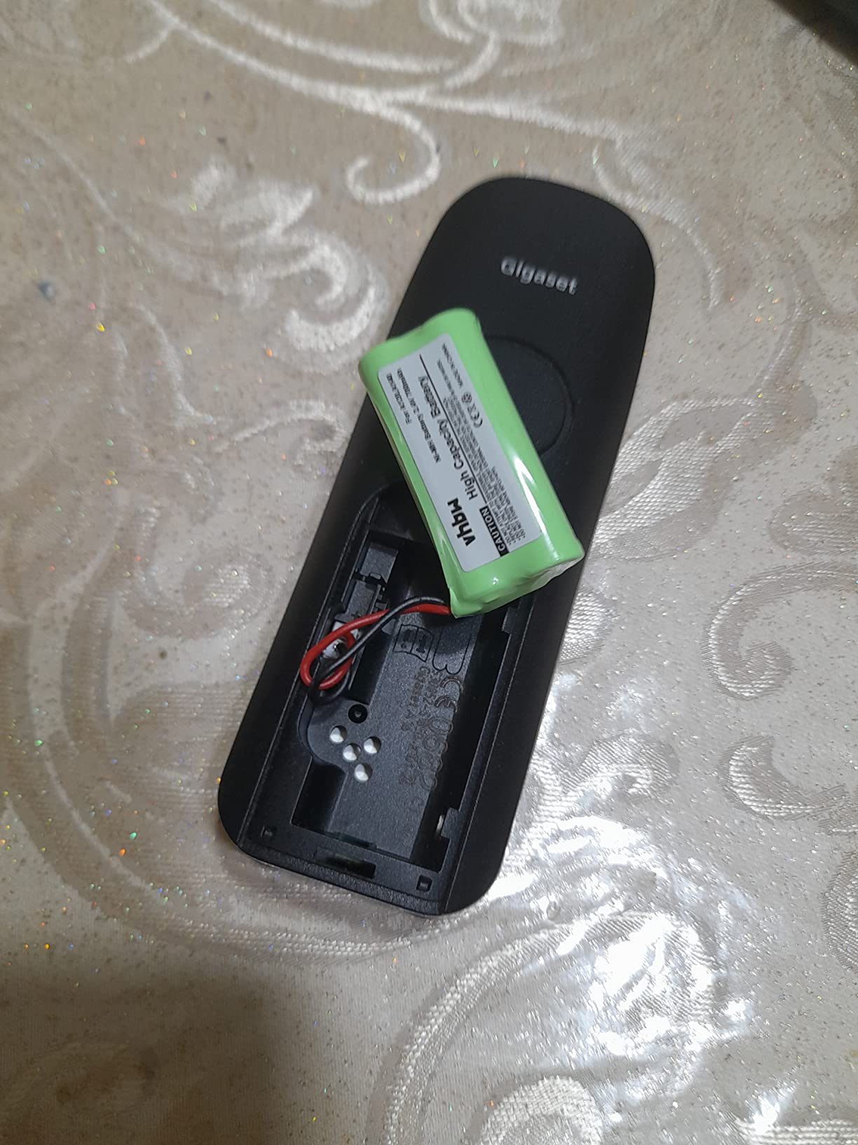 vhbw batteria cordless Gigaset A120 700mAh 2,4V 2 pezzi