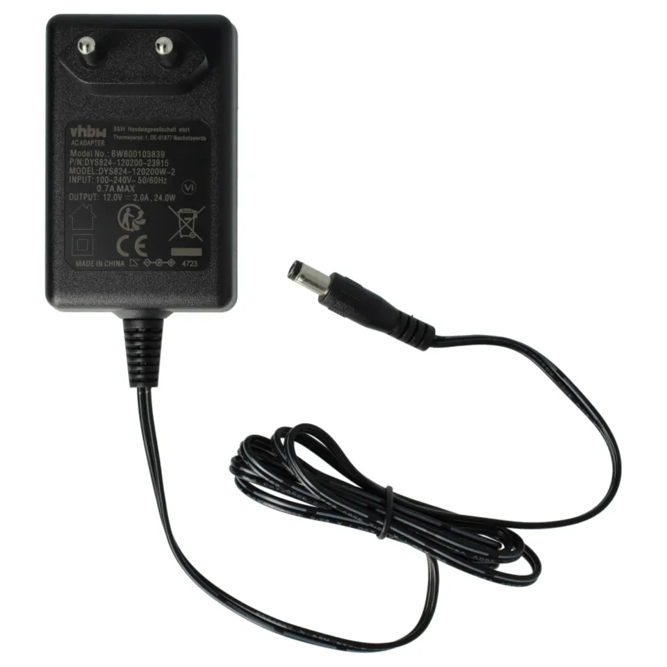 vhbw alimentatore Yamaha PSR-320 tastiera 12V 2A