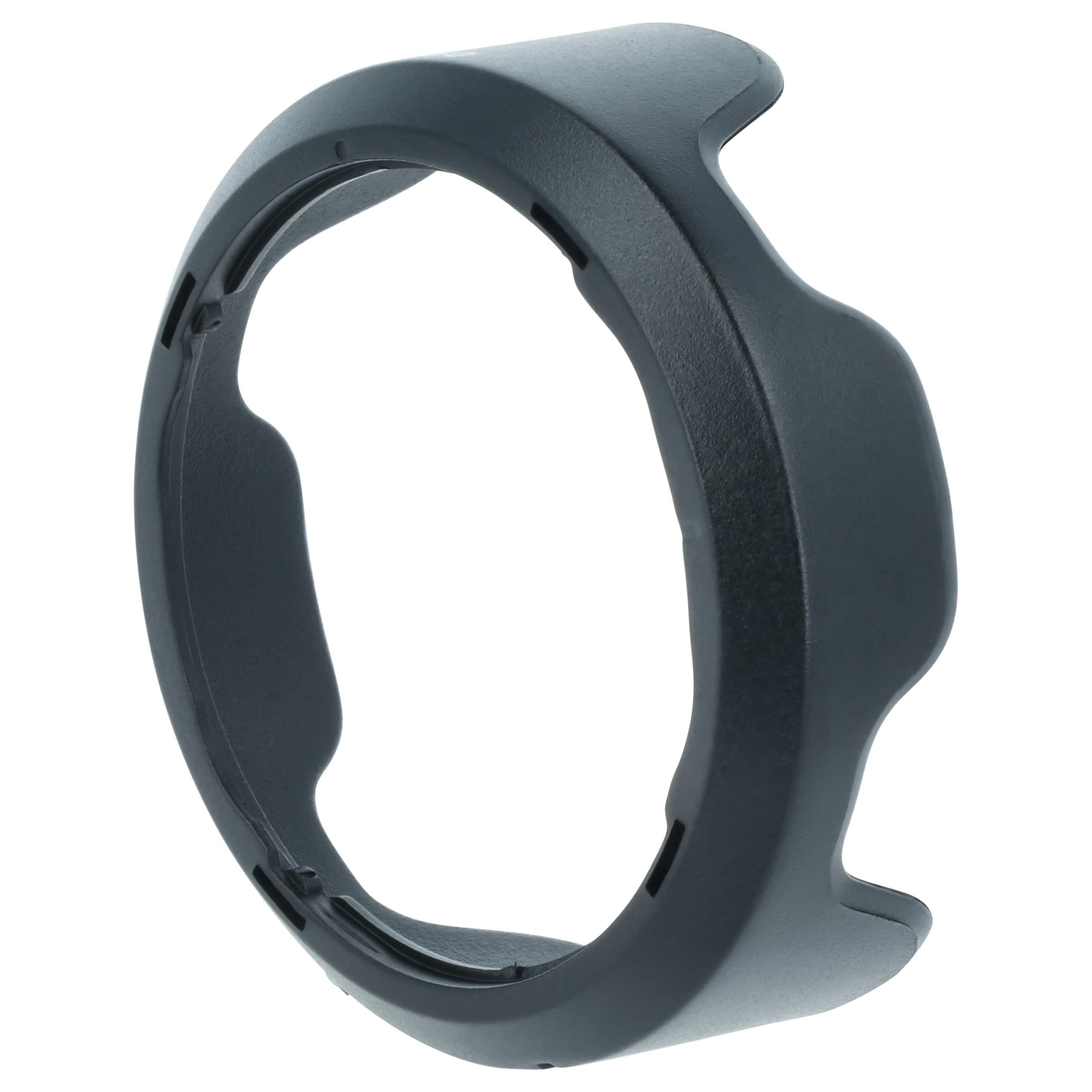 vhbw Paraluce per Canon SX50 HS 58mm Nero Tulipano