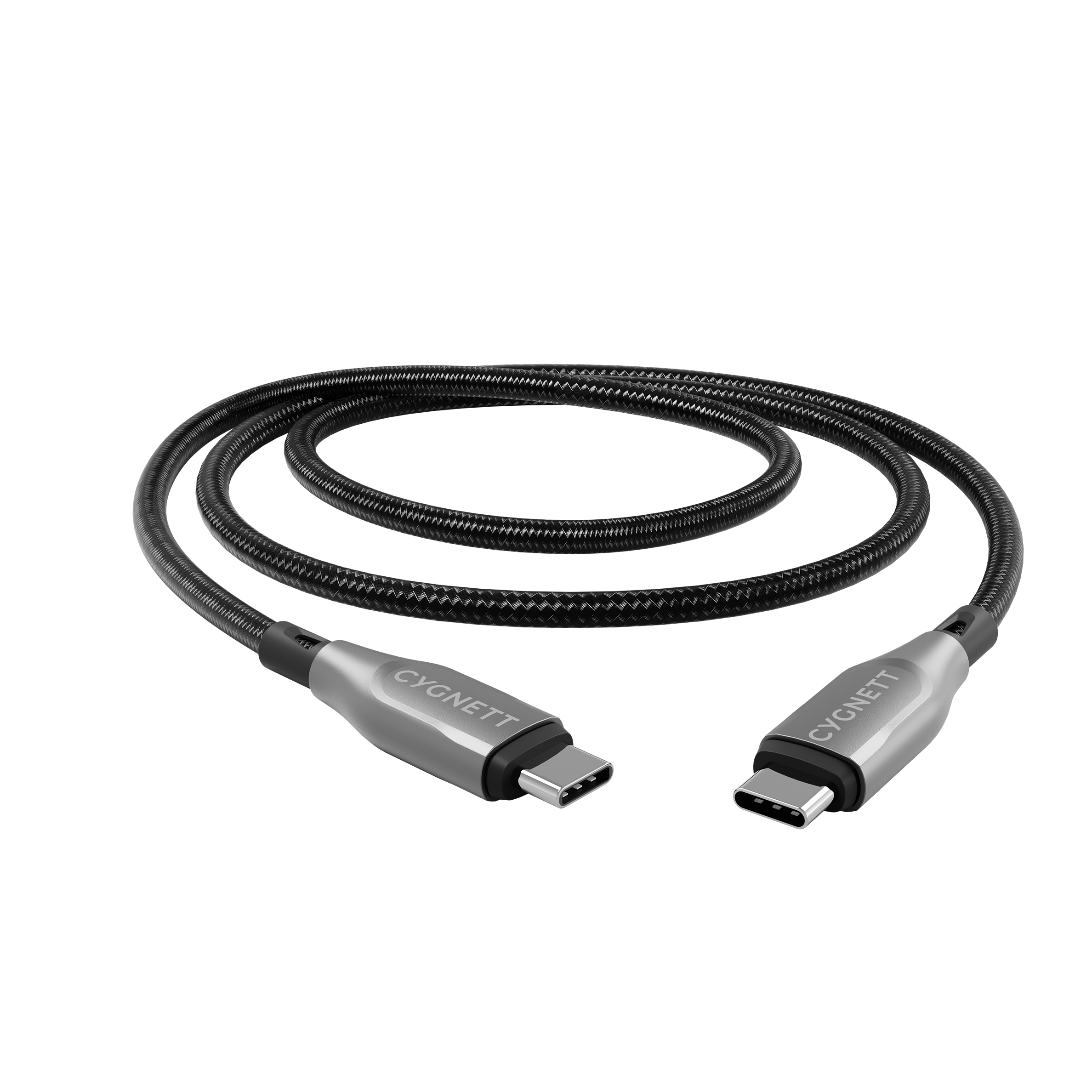 Cygnett Armoured Cavo USB-C a USB-C 2M Nero 100W