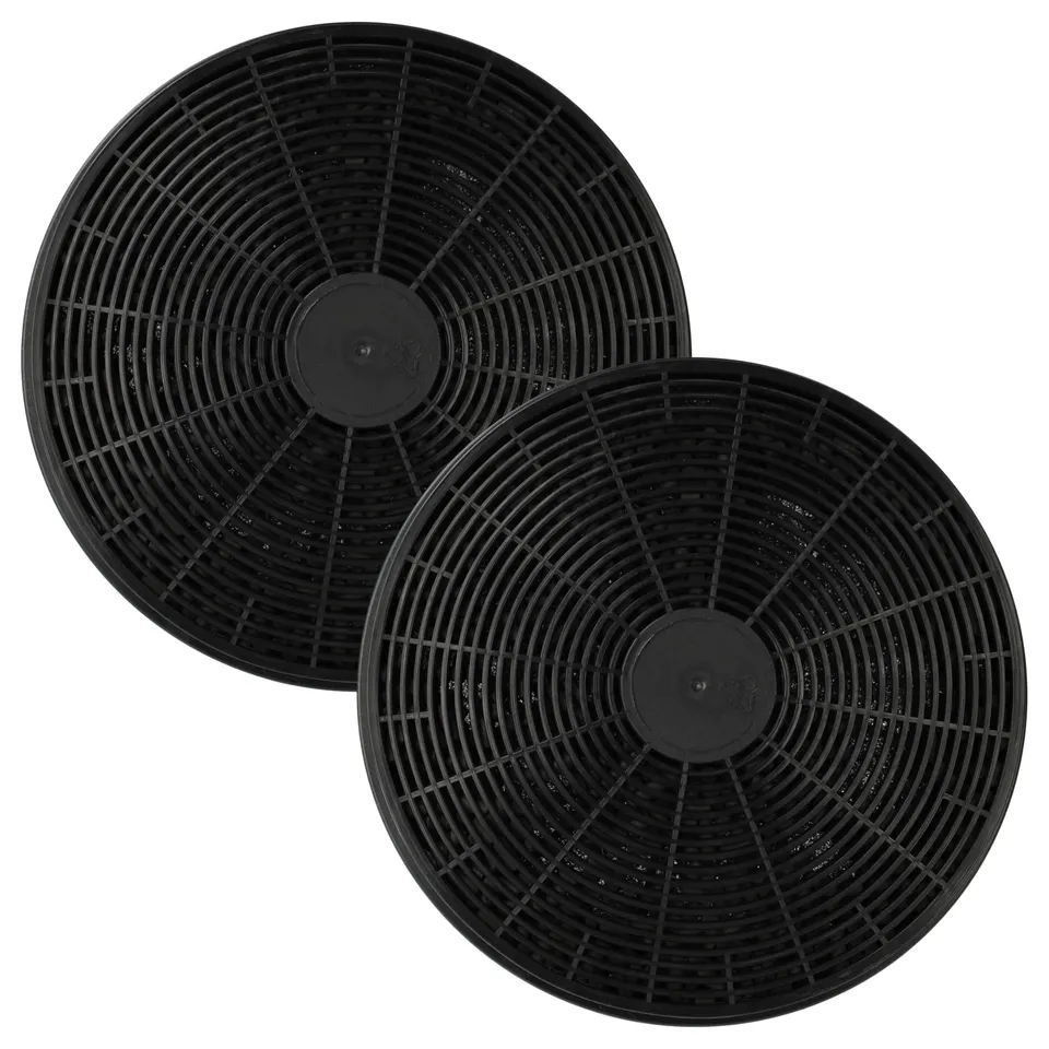 vhbw Filtro carboni attivi per Klarstein cappa 17,5cm 2 pezzi