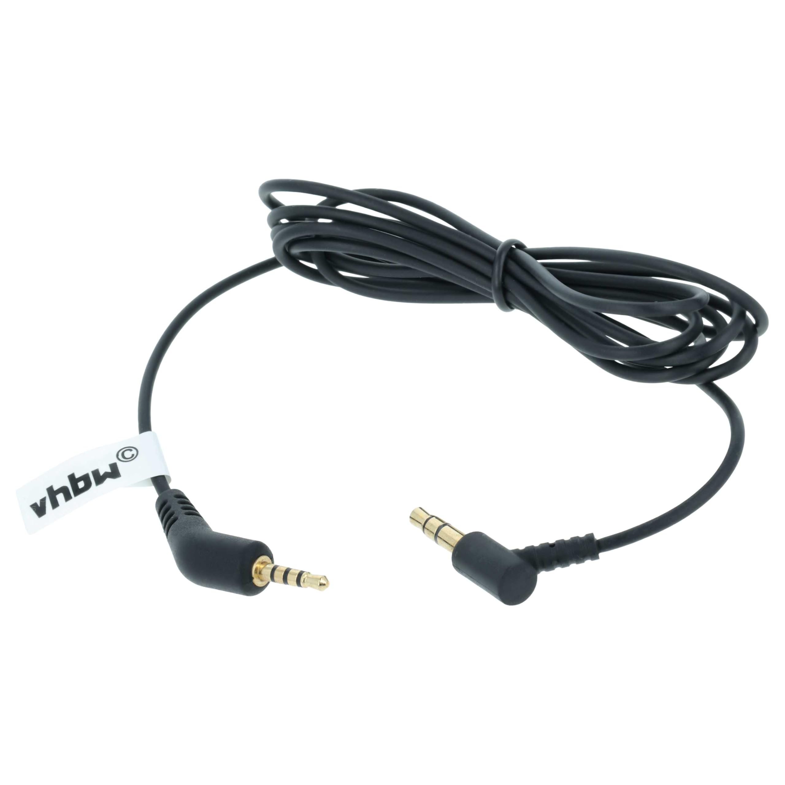 vhbw Cavo audio AUX Bose QuietComfort 3 QC3 120 cm nero