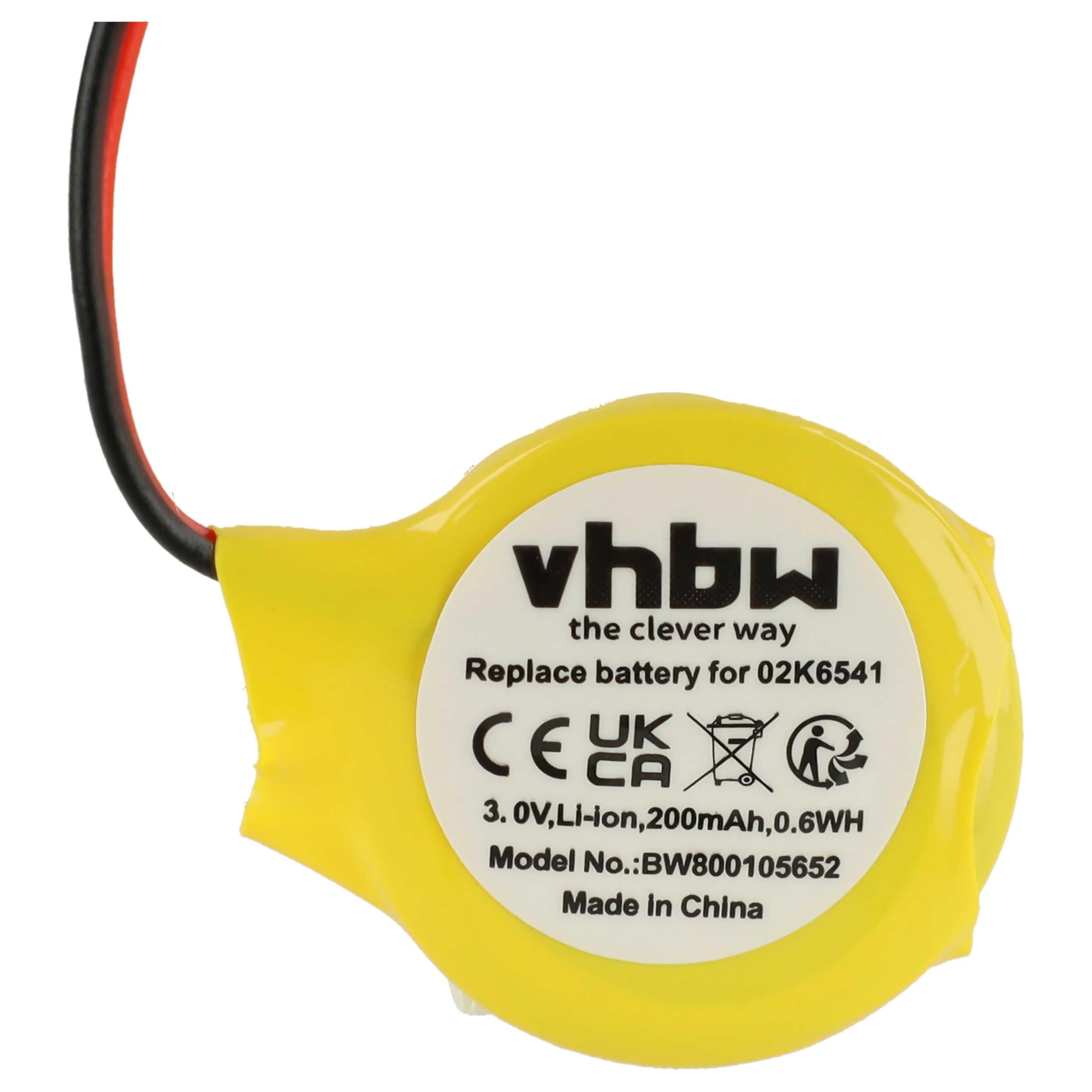 vhbw Batteria BIOS per HP Pavilion DV6000 200mAh non ricaricabile