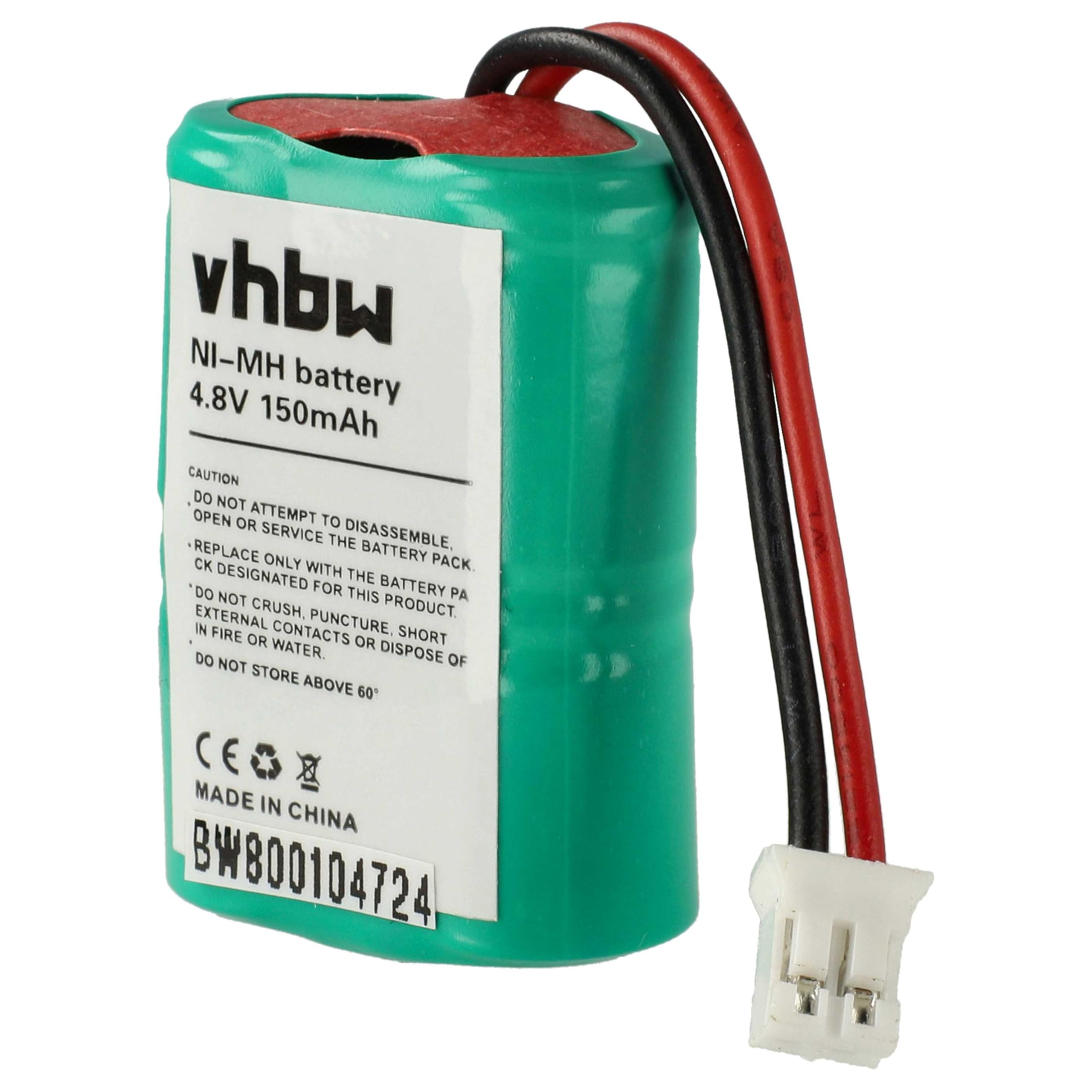 vhbw batteria Dogtra SD-400S NiMH 150mAh 4,8V