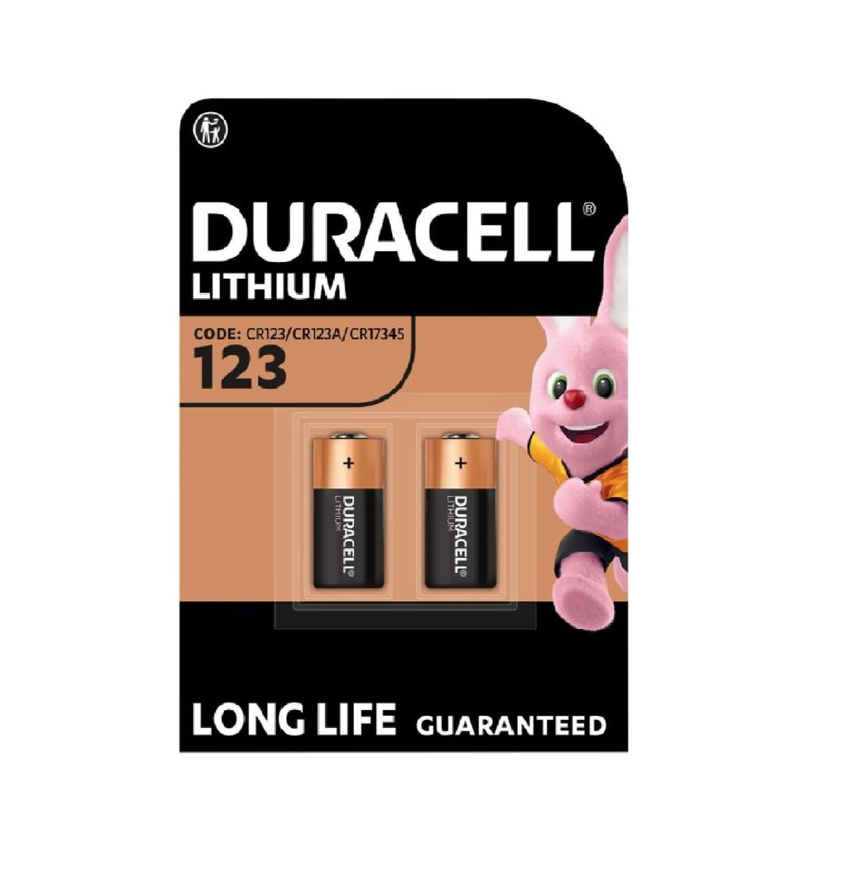 Duracell 123 Batteria CR123A Litio Confezione da 2 3V