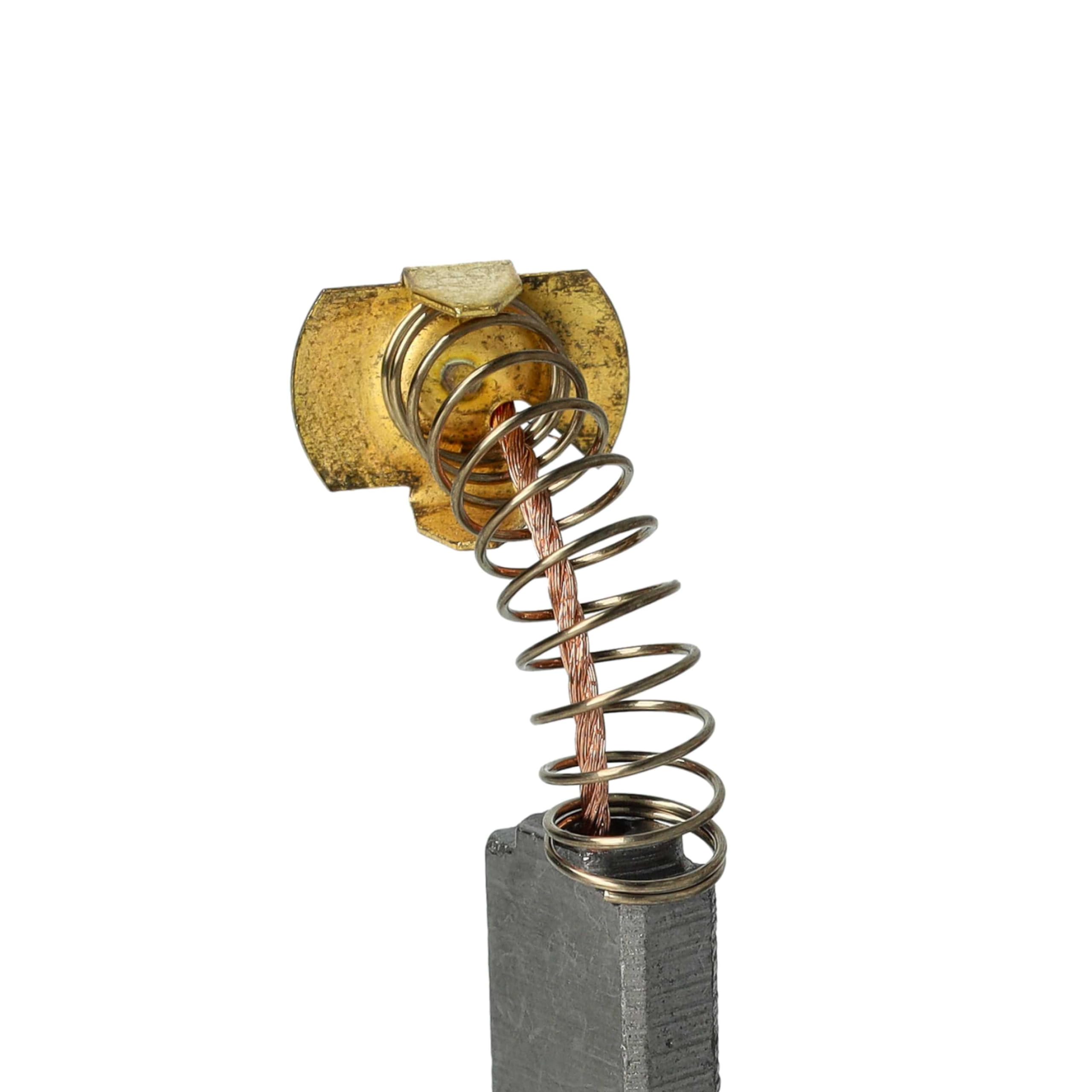vhbw Spazzole Carbone 5x11x16,4mm per Makita 2pz grafite