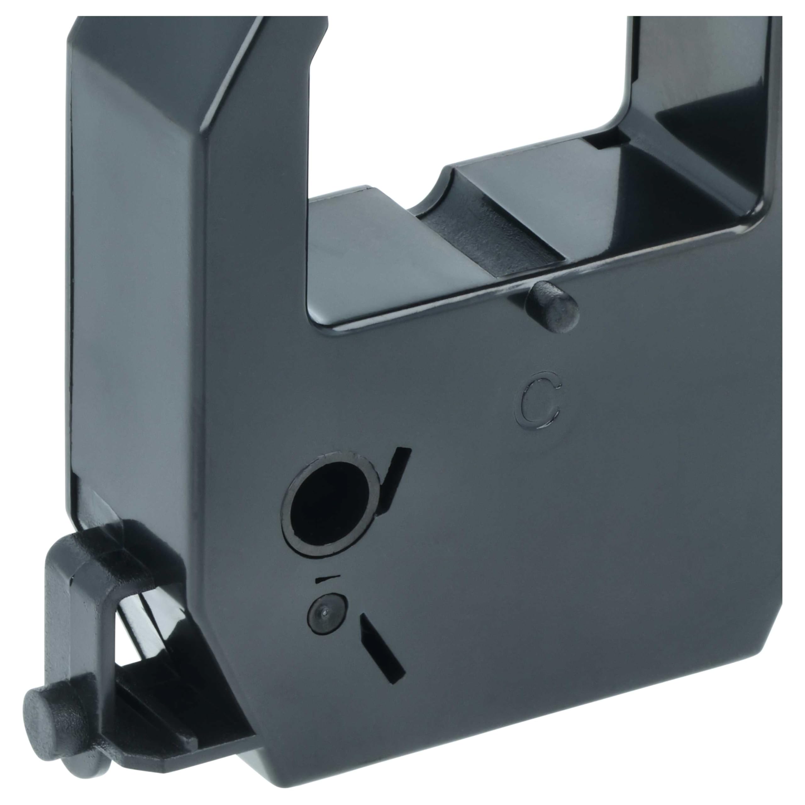 vhbw Nastro CE-315250 per Amano BX6000 EX3200 nero 1pz