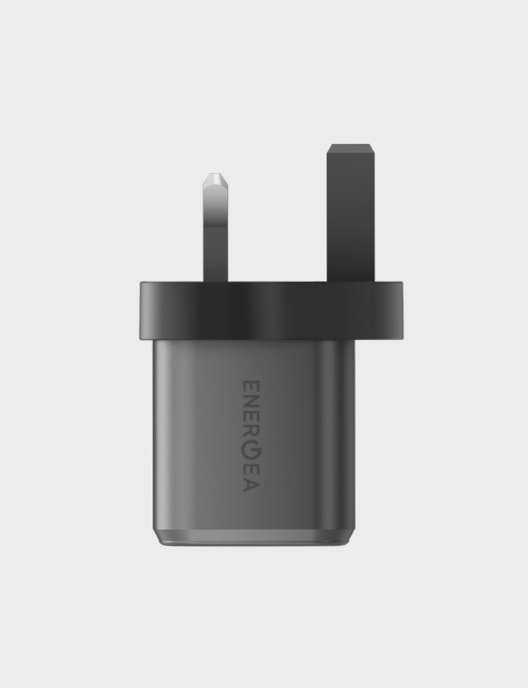 Energea AmpCharge GaN20 caricatore da muro 20W EU Gunmetal