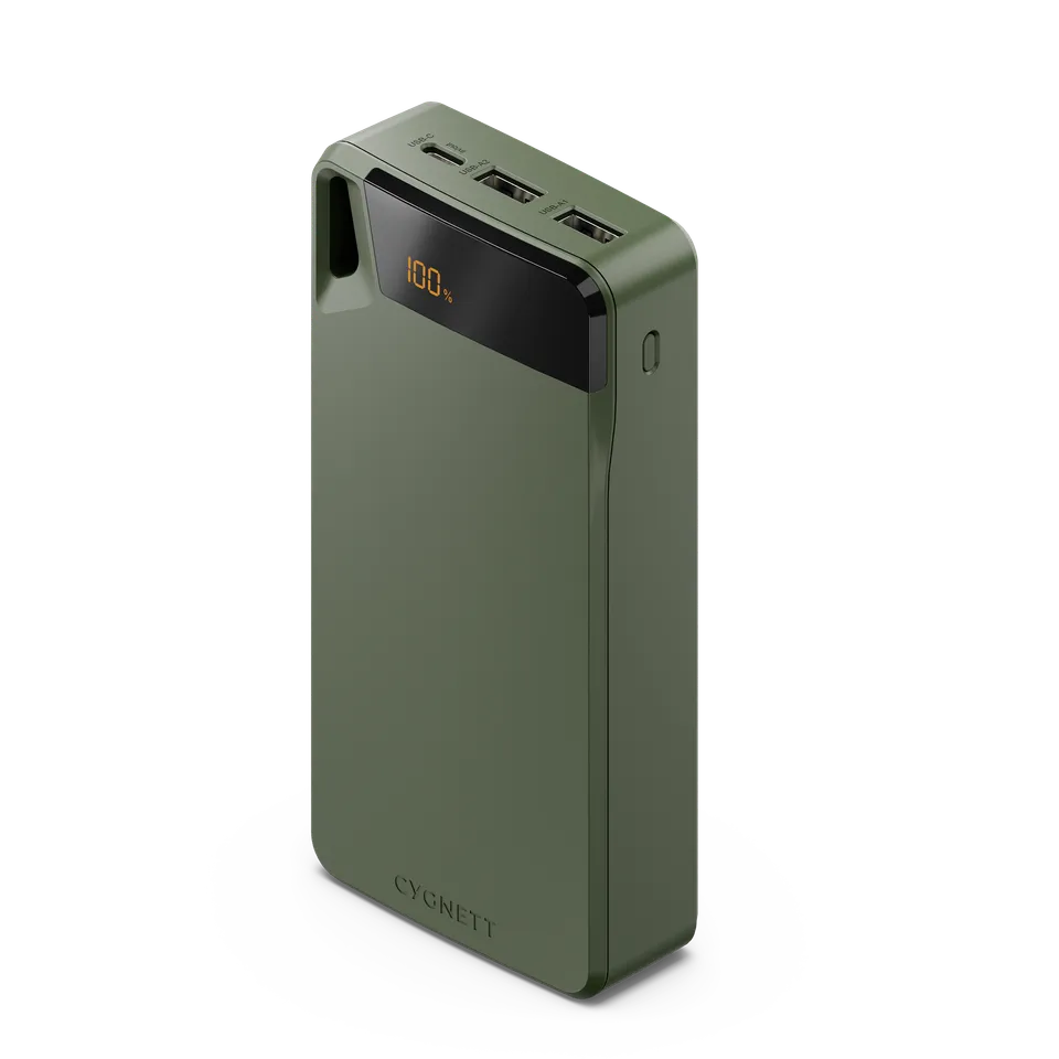 Cygnett ChargeUp Boost Power Bank 20000mAh Verde