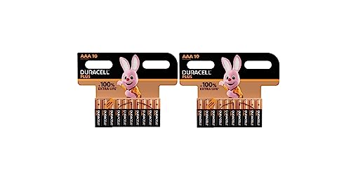 Duracell Plus Pila Ministilo AAA Alcalina 20pz