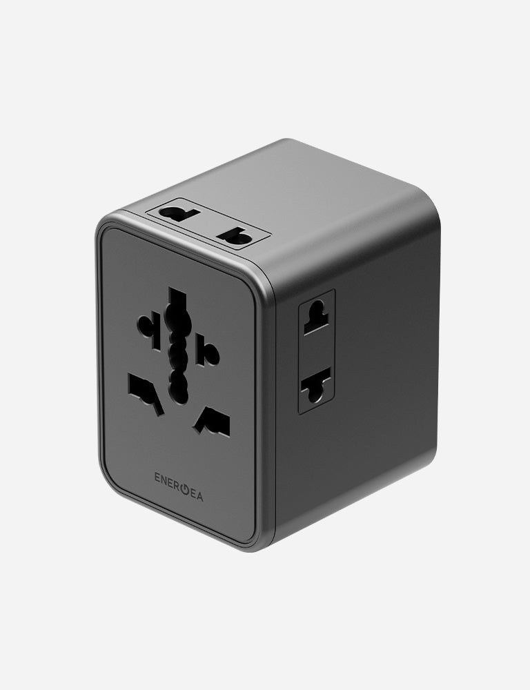 ENERGEA TravelWorld GaN45 Mini adattatore viaggio gunmetal 45W