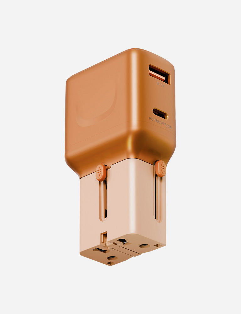 Energea TravelGo Adapter 35 adattatore viaggio 35W Arancione