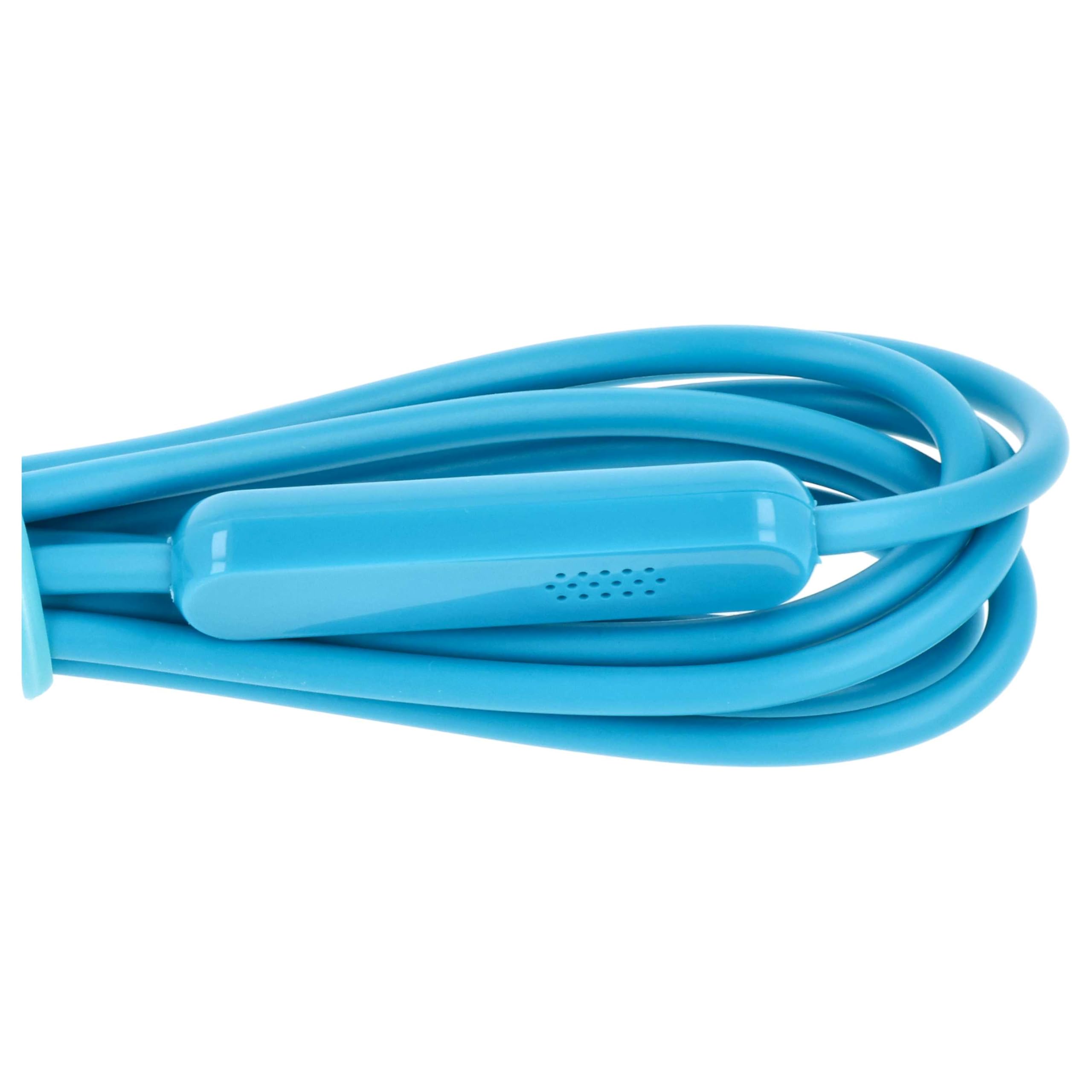 vhbw cavo audio AUX Bose QC35 150cm blu microfono