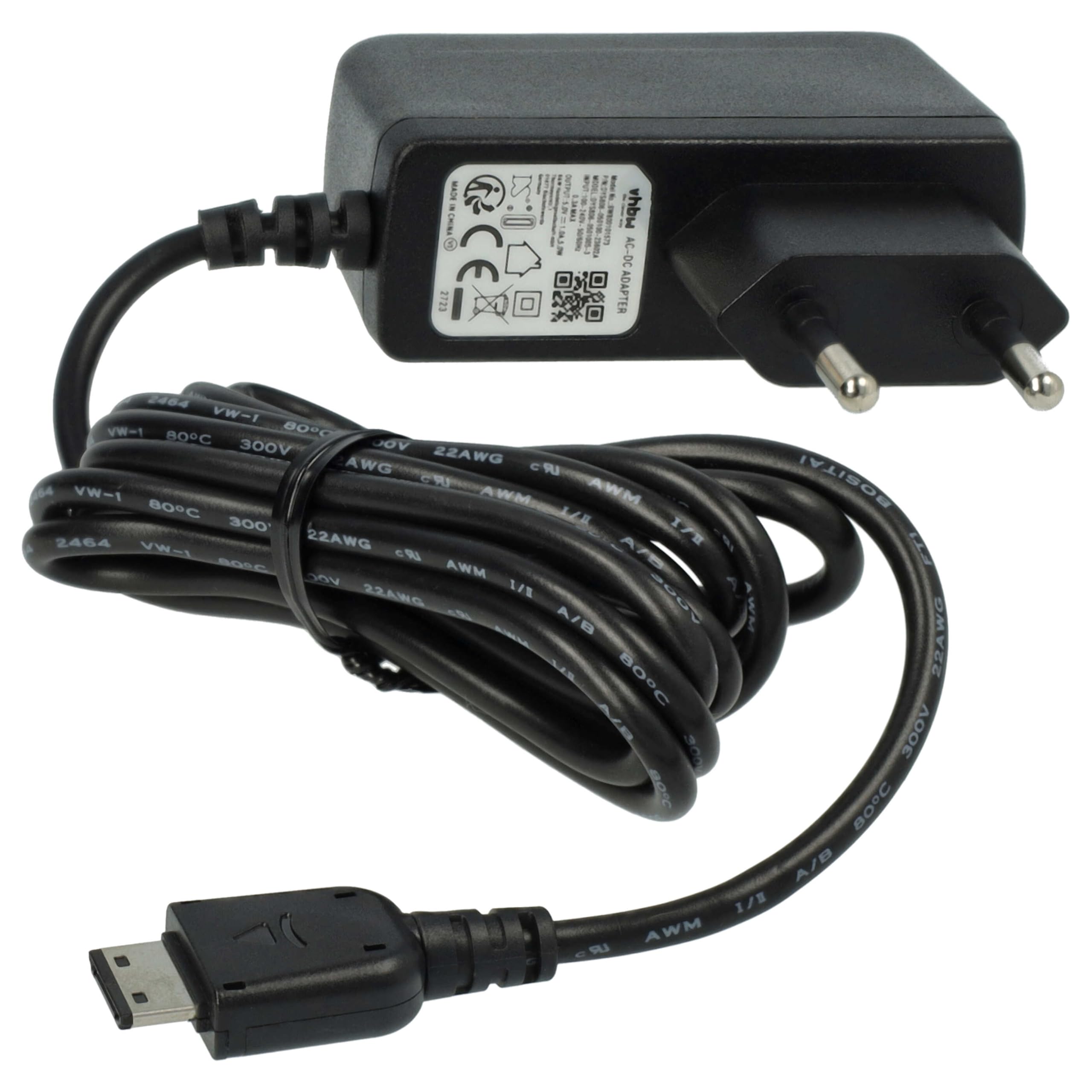 vhbw Caricabatterie per Samsung i400 GT-E2370 Cellulare 5V