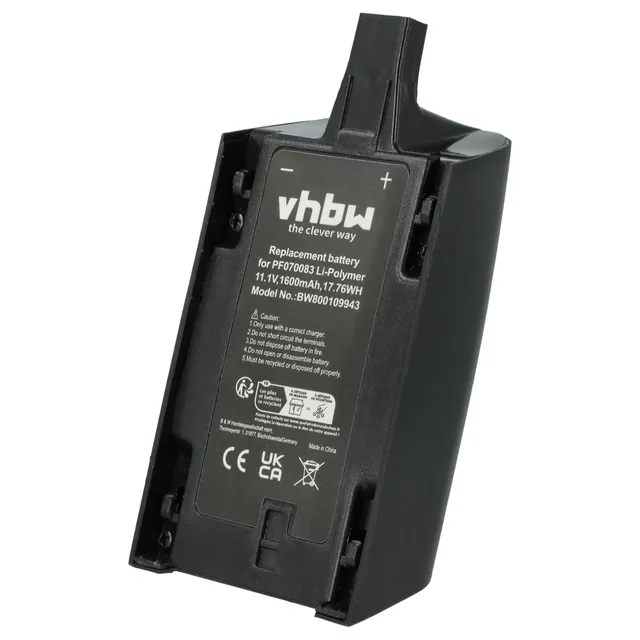 vhbw Batteria Bebop Drone 3.0 Skycontroller 1600mAh Li-Po
