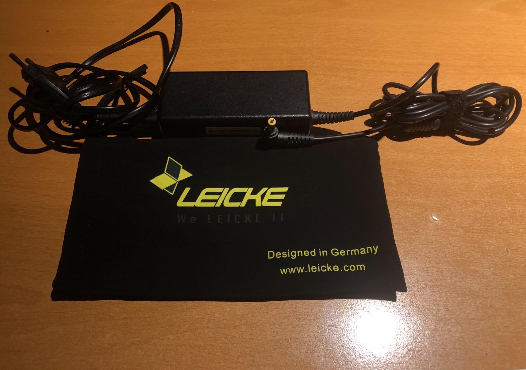 Leicke Alimentatore 19V 3.42A 65W Acer Aspire caricabatterie 1,7mm
