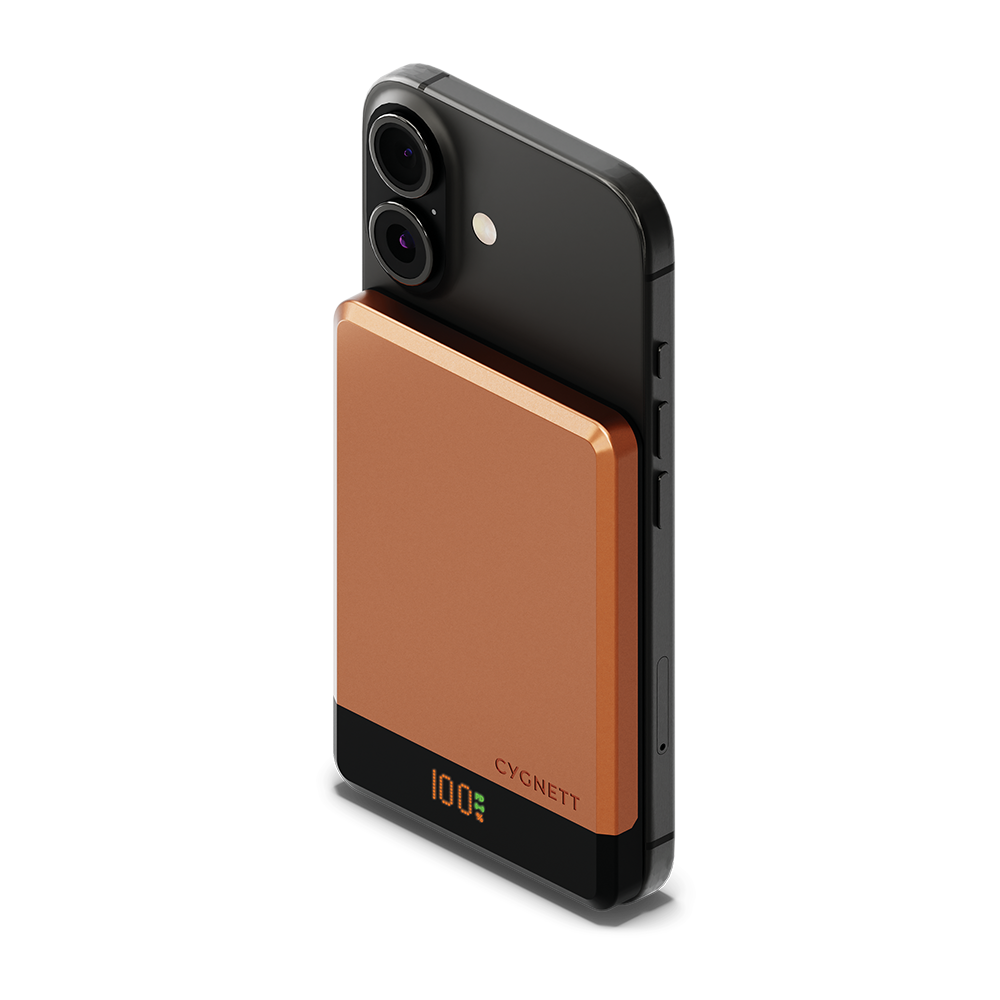 Cygnett MagSlim 5K power bank wireless magnetico rame 10W