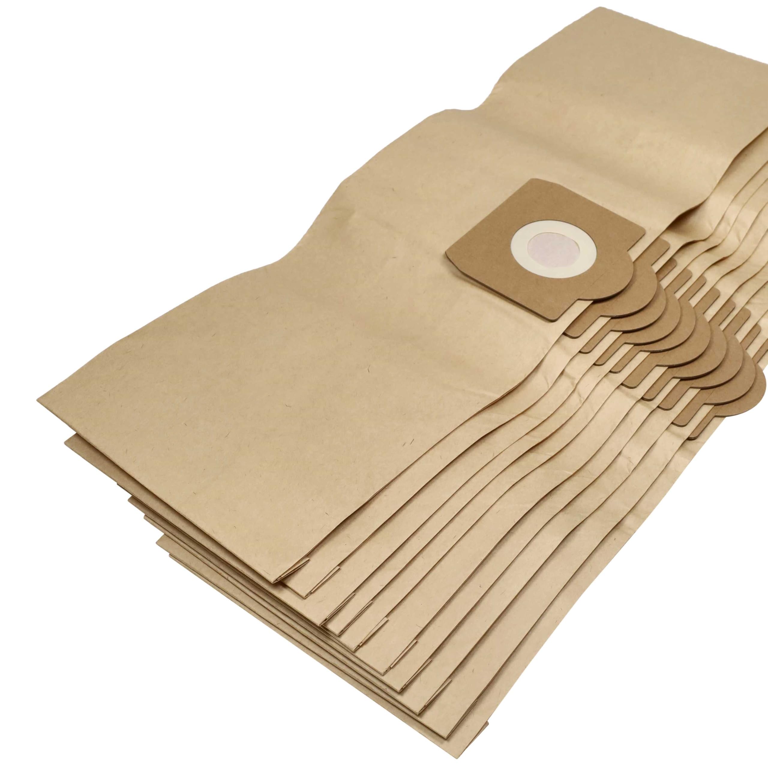 vhbw NTS sacchetti aspirapolvere FIF 20L carta 10 pezzi