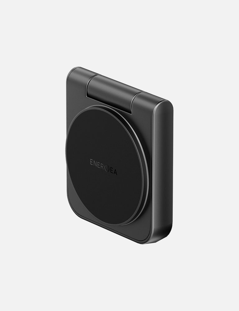 Energea MagDuo caricatore wireless 2 in 1 Gunmetal Qi2
