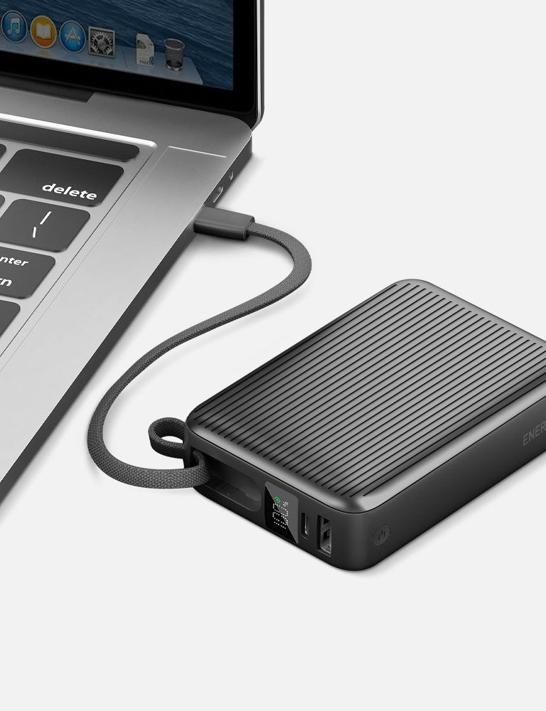 ENERGEA Integra Ultra 45 Power Bank 20000mAh Gunmetal