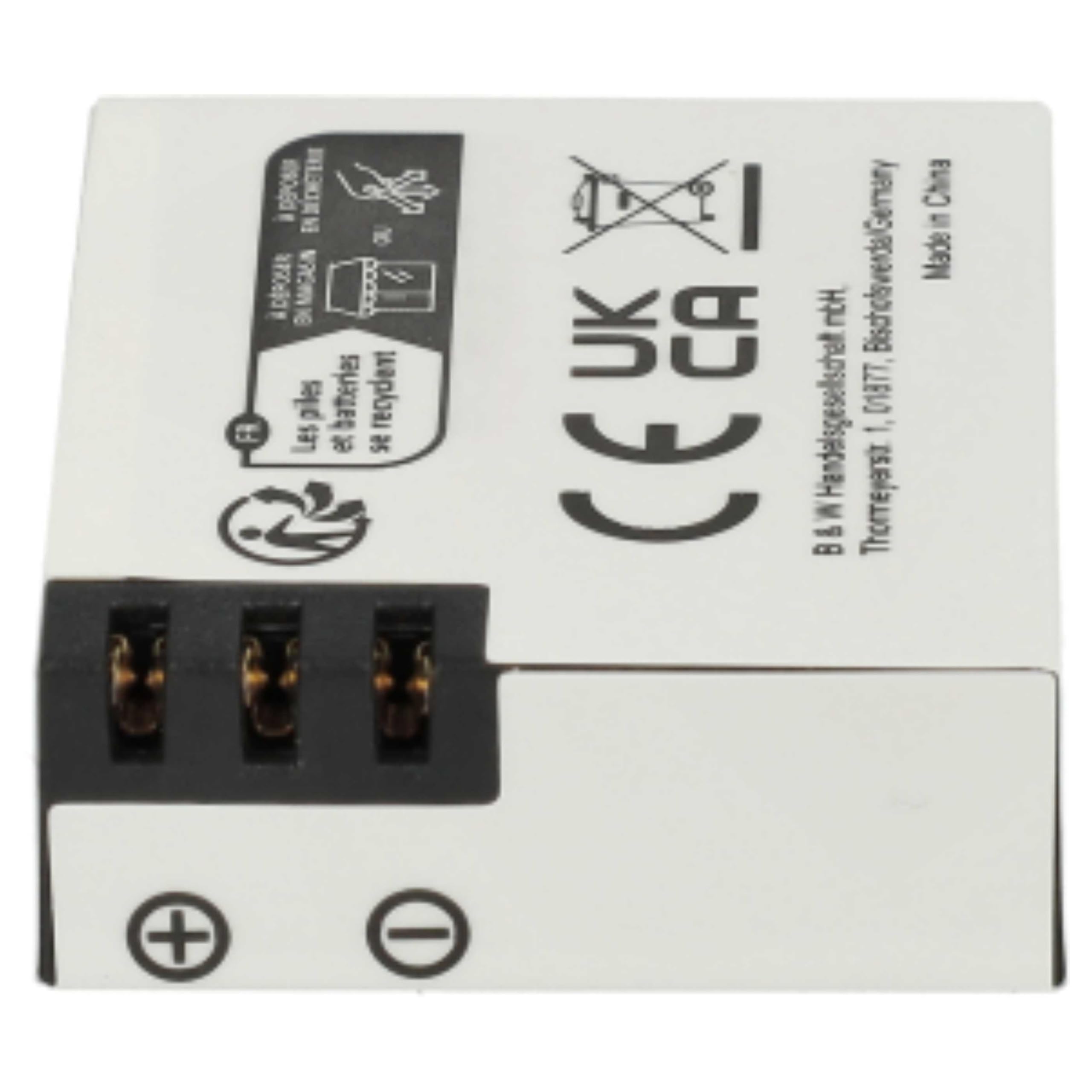 vhbw Set 2 batterie action cam SJ4000 900mAh per DBPower