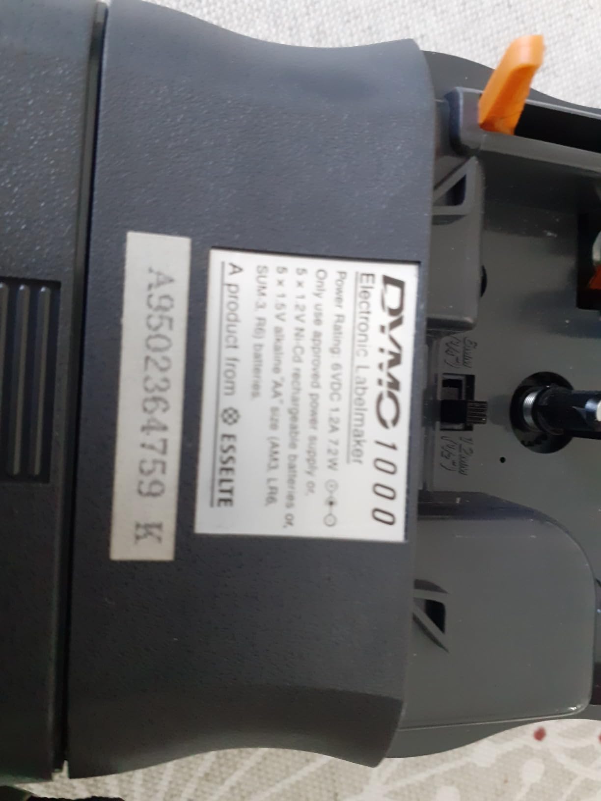vhbw cassetta nastro Dymo LabelWriter Duo 9mm nero