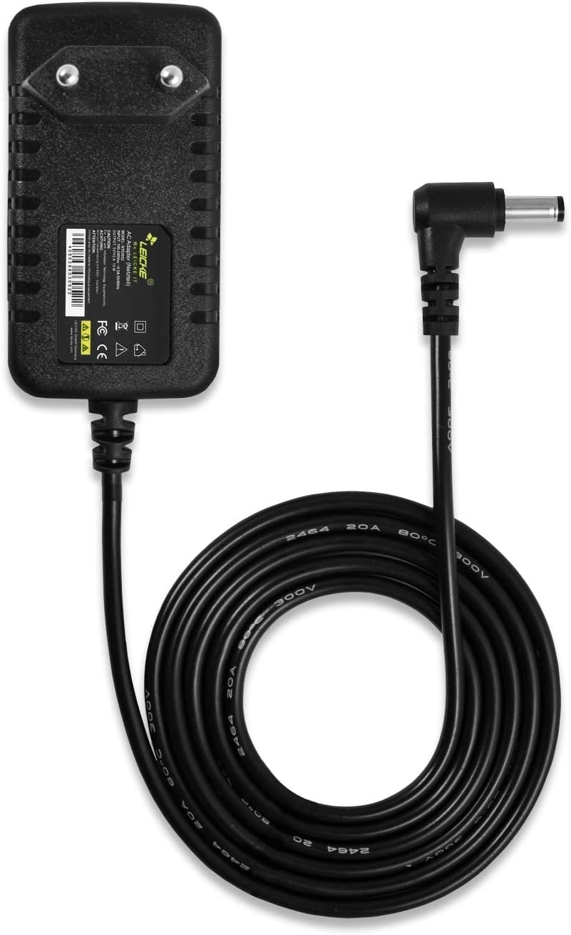 Leicke Alimentatore Universale 5V 1A 5W alimentatore 5,5x2,5mm