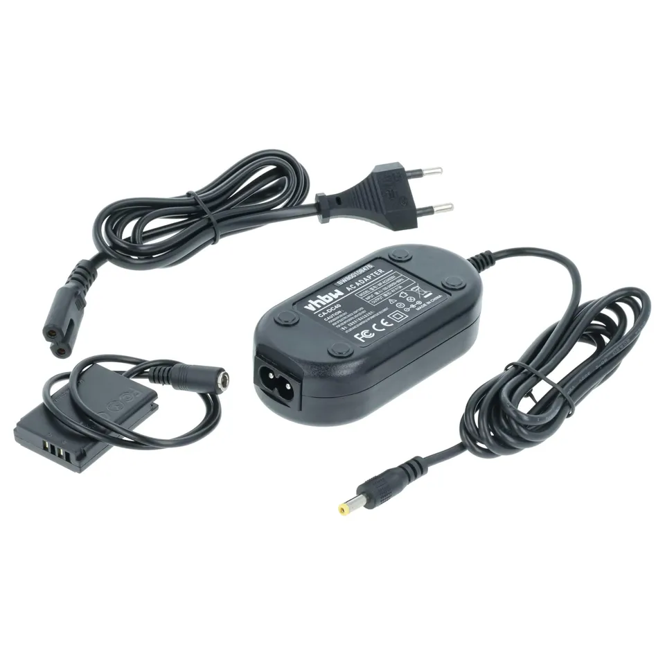 vhbw ACK-DC110 alimentatore fotocamera per Canon G7X 2m nero