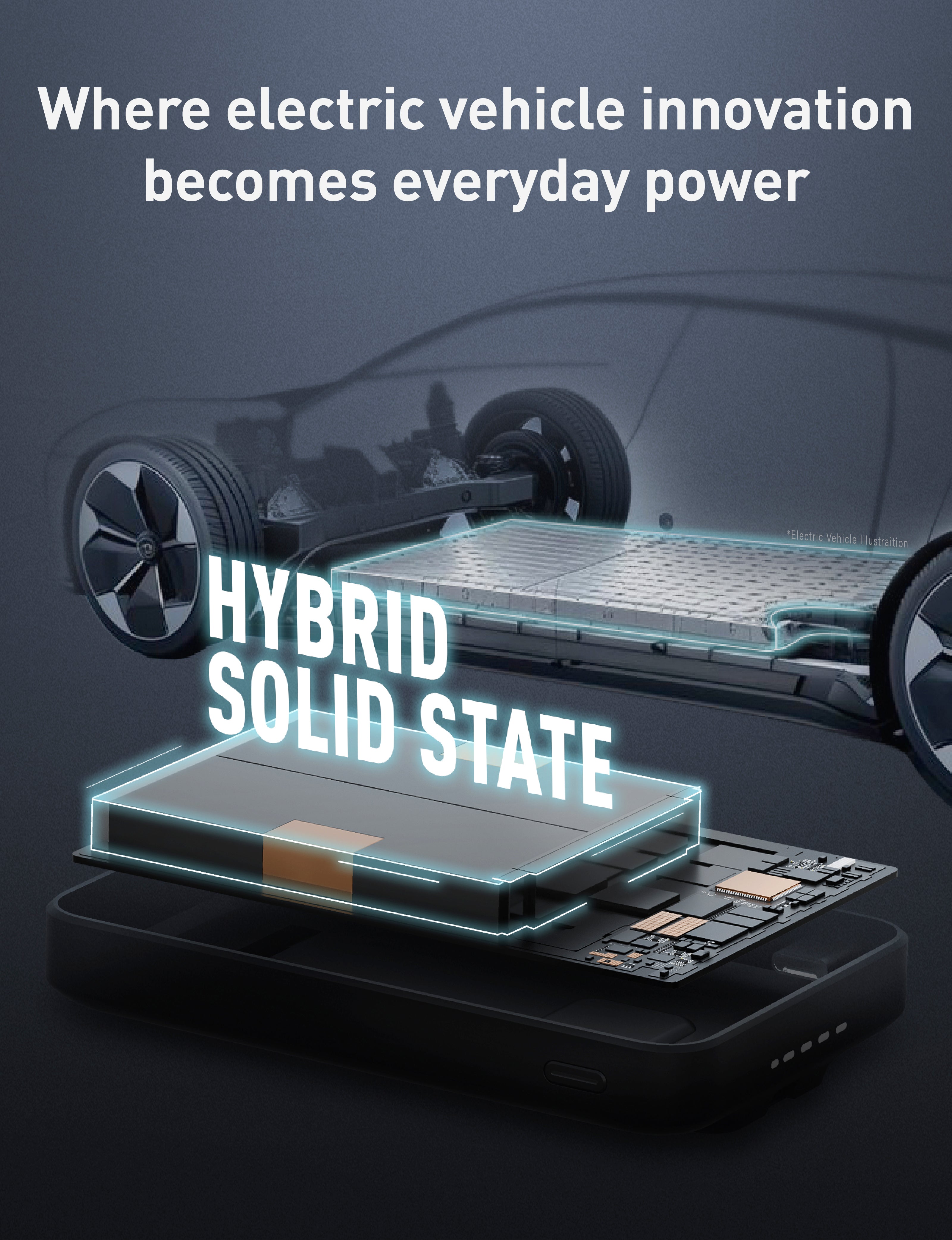 Energea Integra 20s power bank 10000mAh gunmetal
