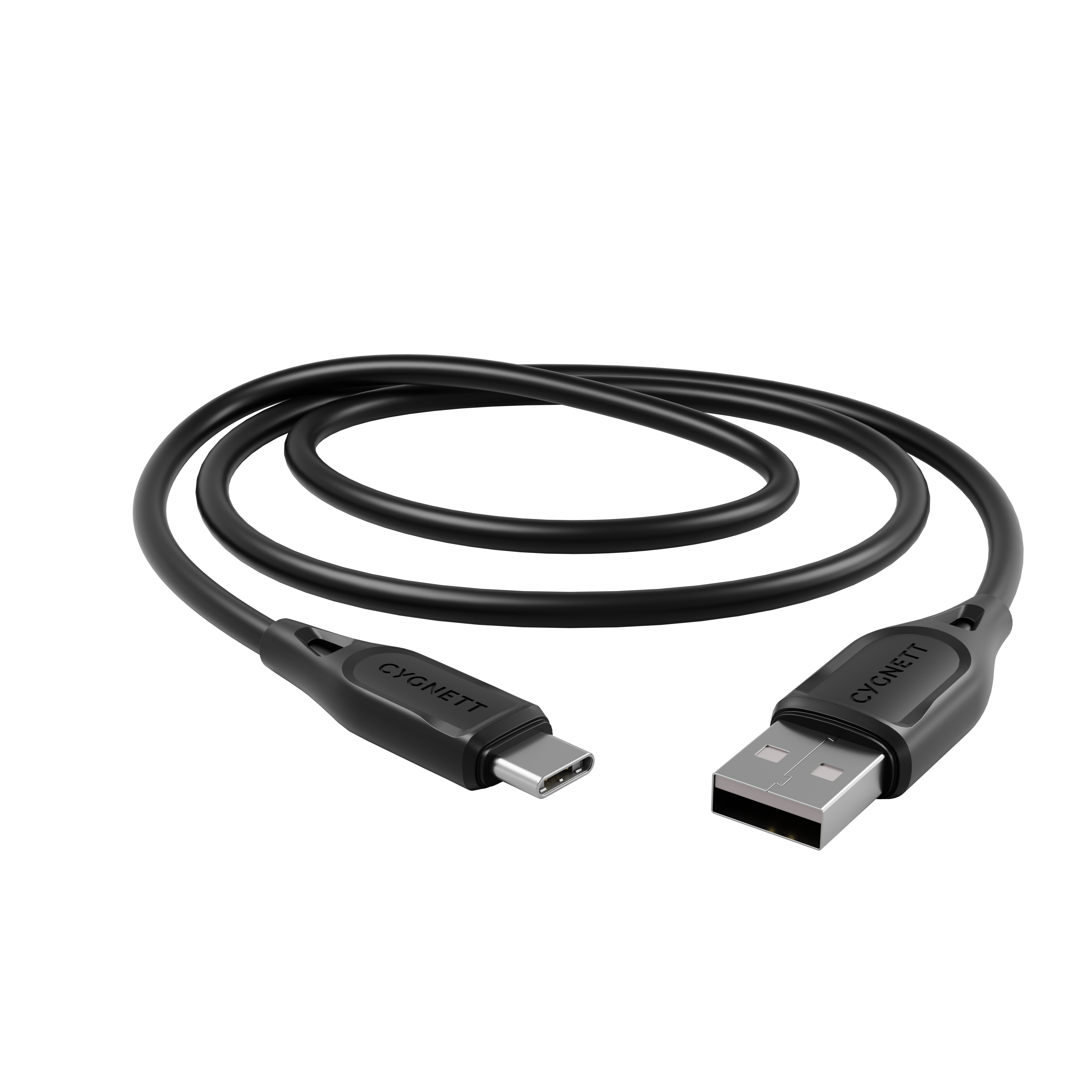 Cygnett Essentials Gen 2 Cavo USB-C a USB-A 2 m Nero 60W