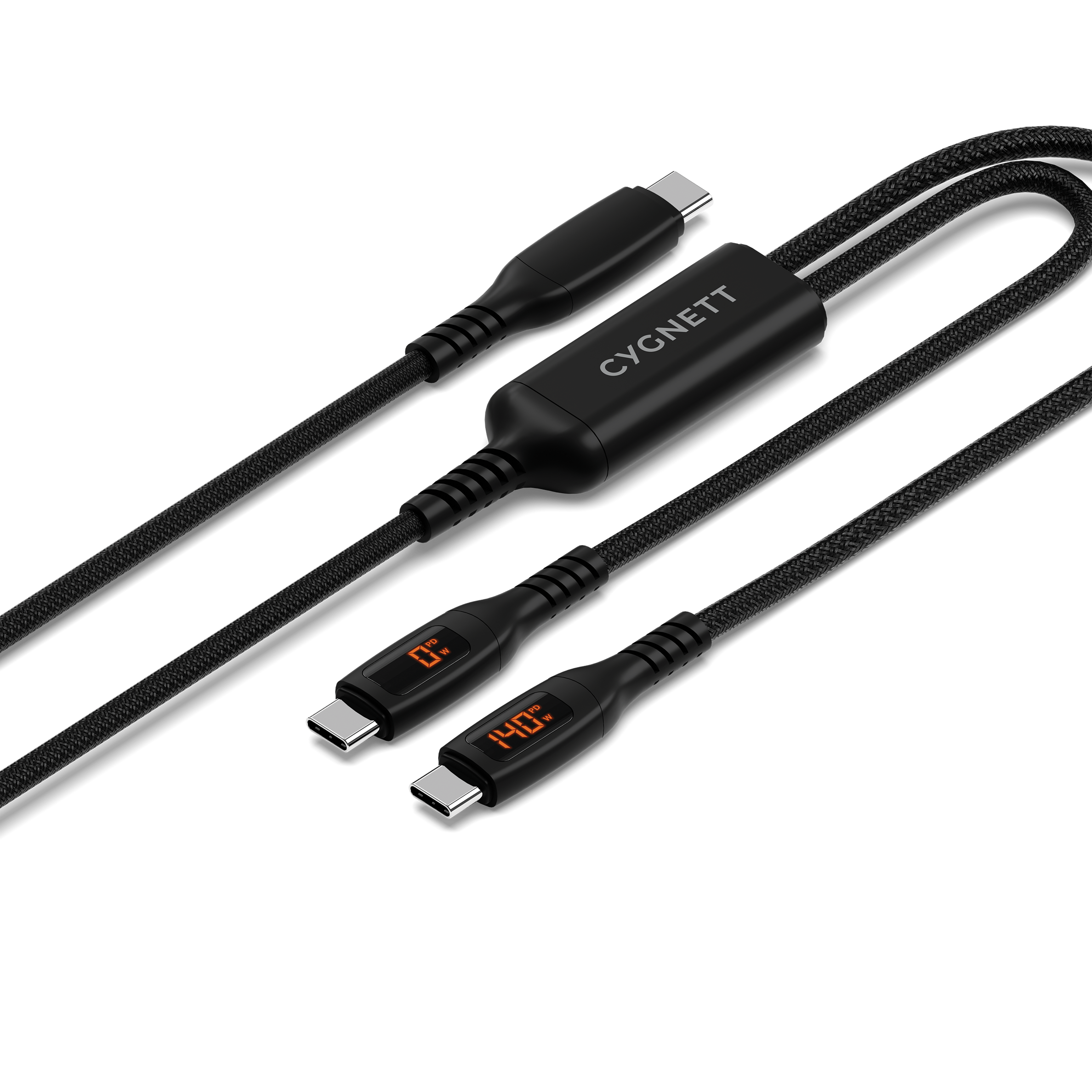 Cygnett Unite Cavo Split USB-C Doppia USB-C 140W 1,5m