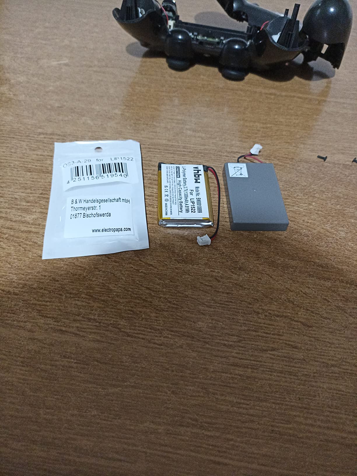 vhbw Batteria Controller PS4 Dualshock CUH-ZCT1 1300mAh