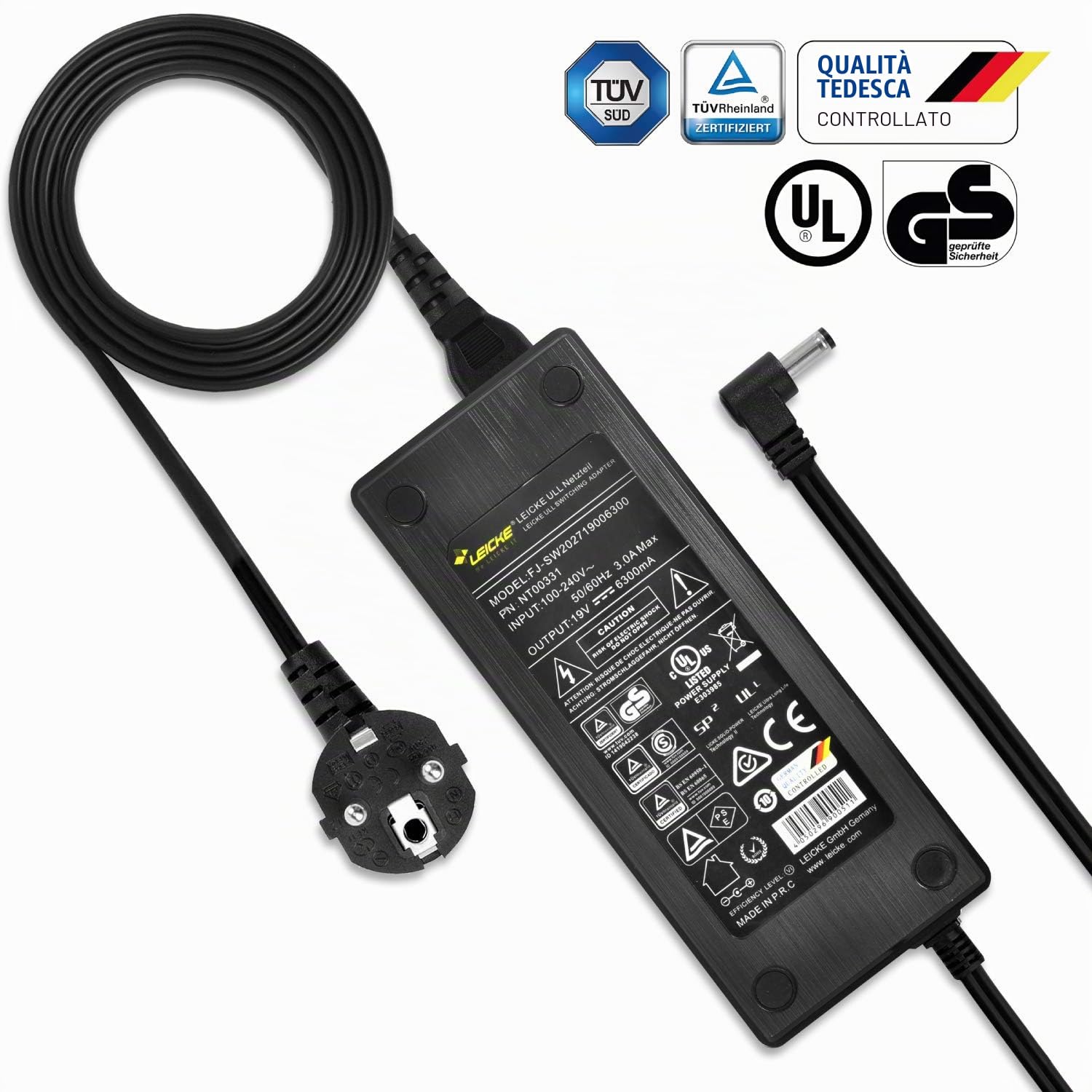 Leicke ULL Alimentatore Notebook 19V 120W 6,32A