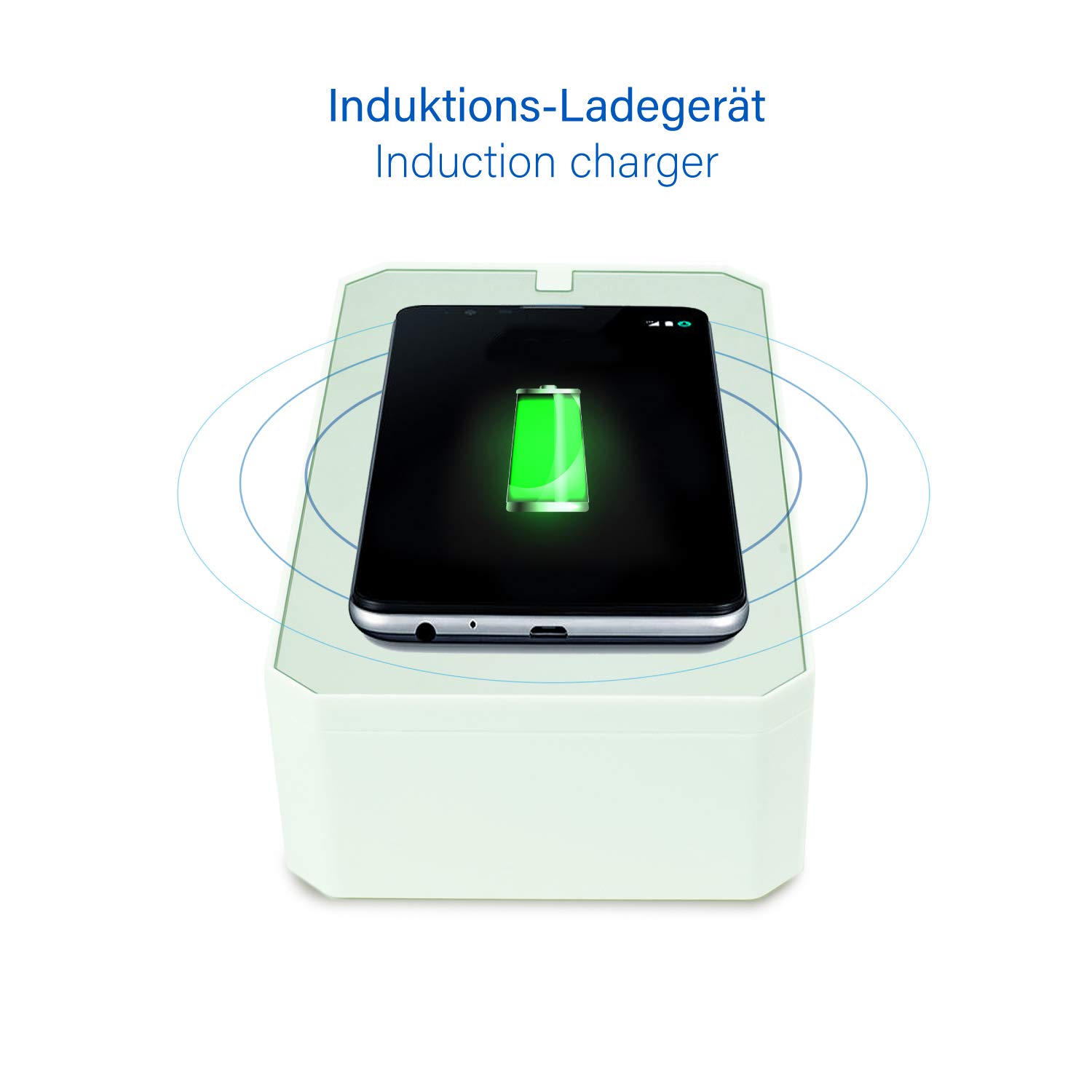 Leicke Sterilizzatore UV Smartphone con Ricarica Wireless