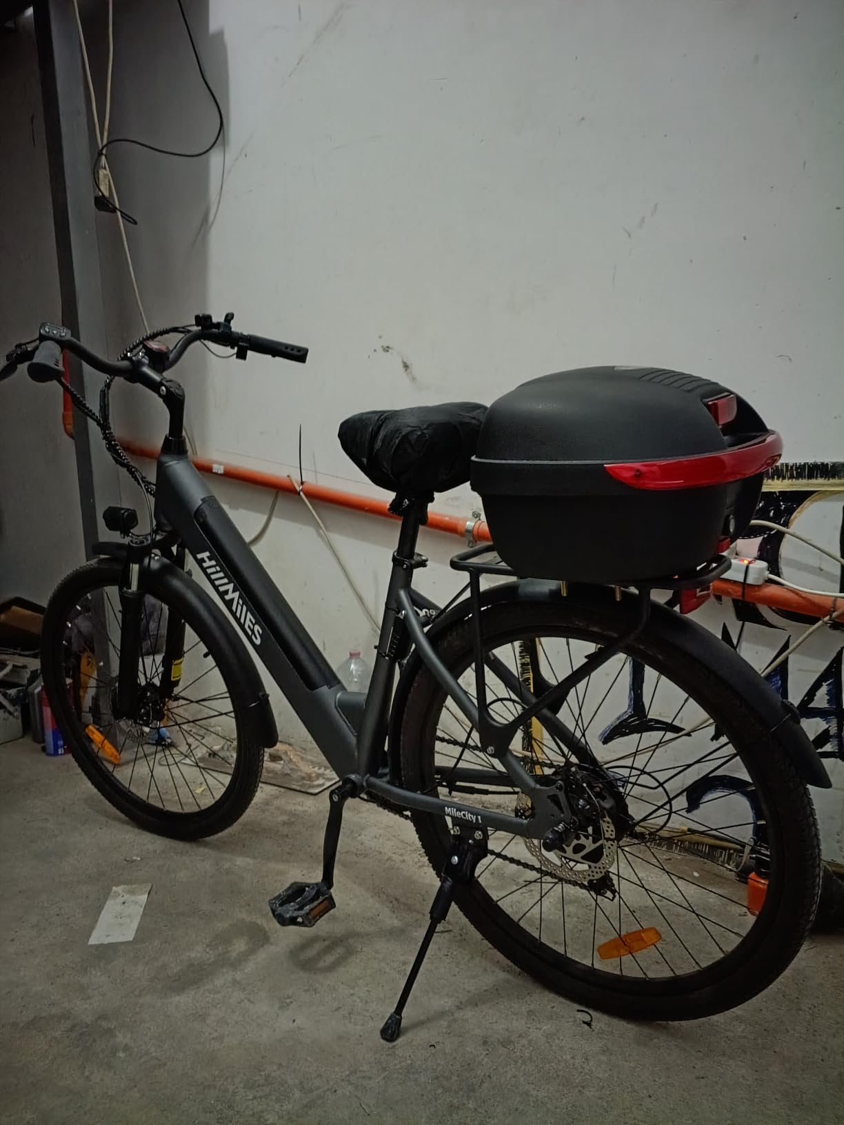 Leicke Bauletto Bici Posteriore 16 Litri Nero senza Allarme