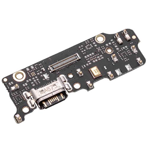 vhbw Presa Ricarica USB-C 1830-521 con Microfono Argento