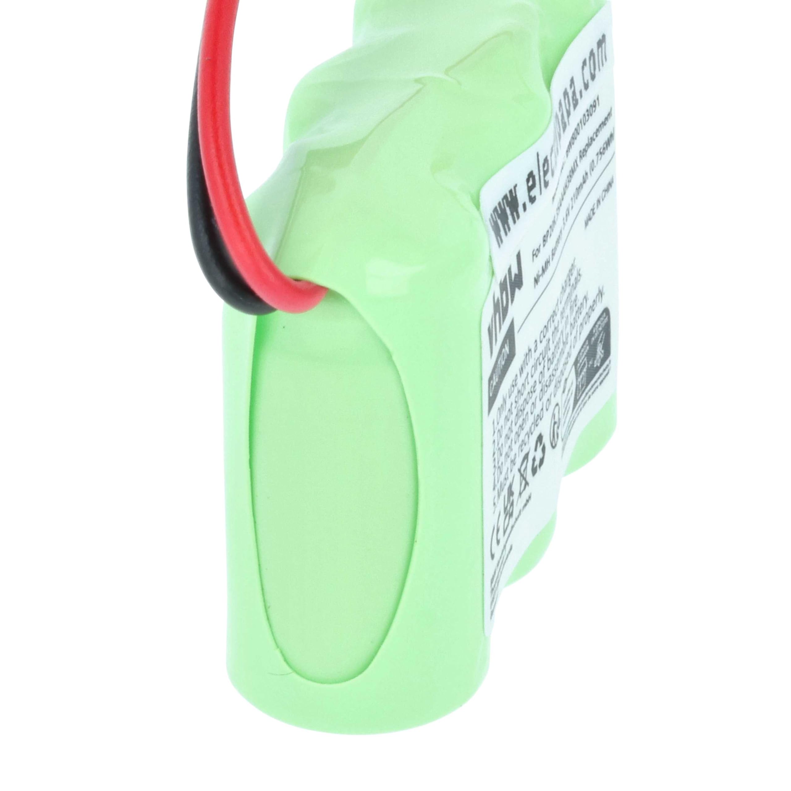 vhbw Batteria Collare Dogtra 3,6V 210mAh NiMH 1 Pezzo