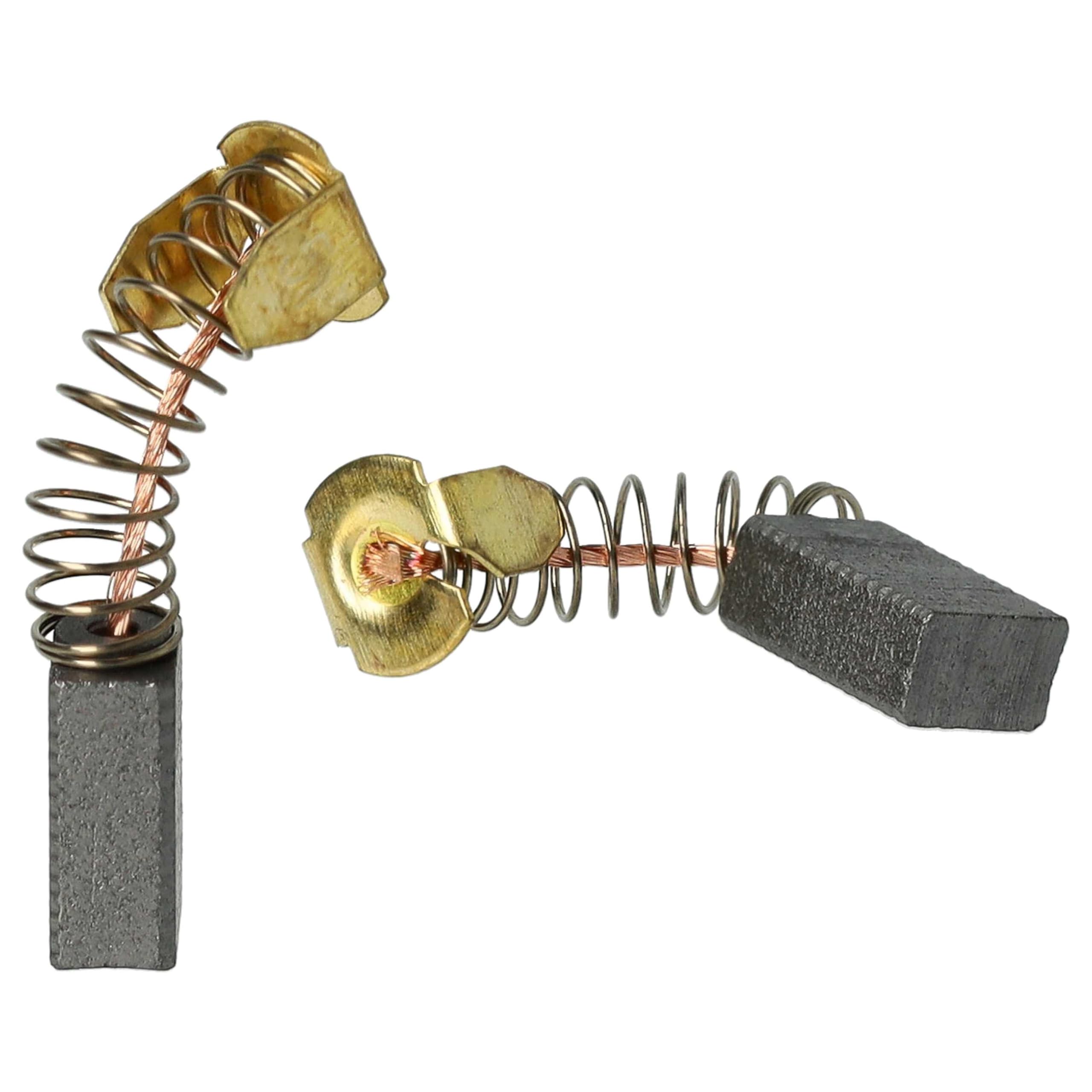 vhbw 2x Spazzole carbone 5x8x14,5mm per smerigliatrice