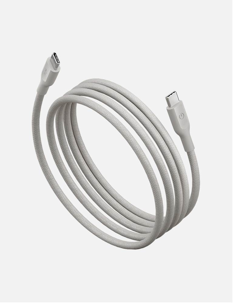 Energea Flow 60 cavo USB-C 60W nylon nero 1,5 m