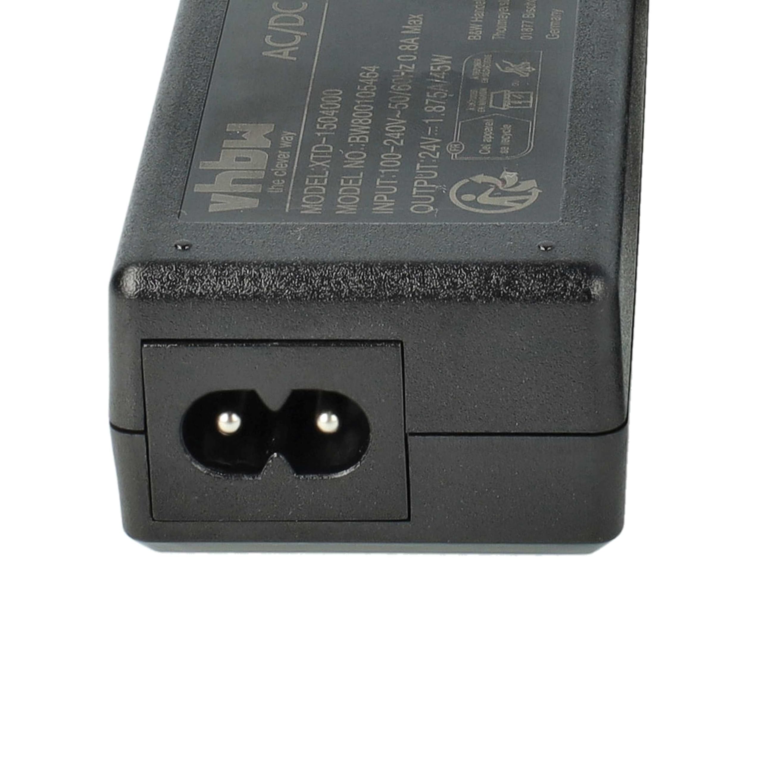 vhbw Alimentatore Apple PowerBook G4 Titanium 45W 24V