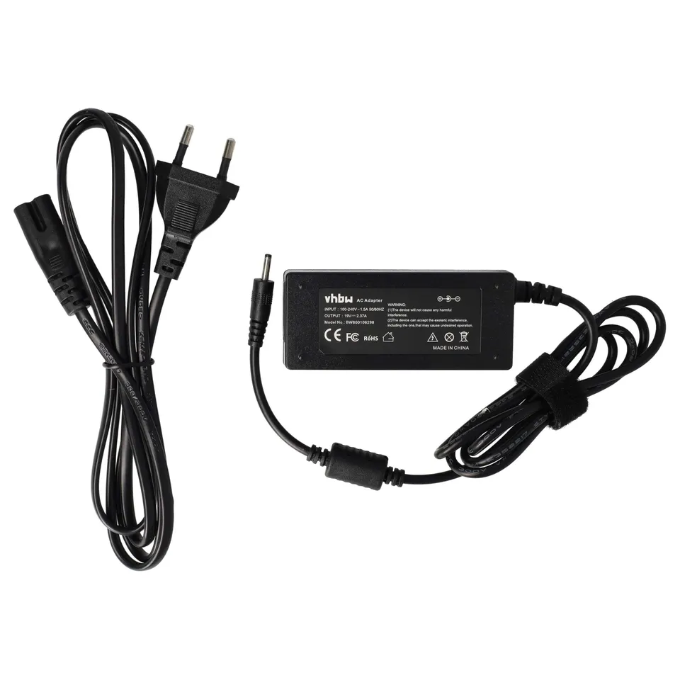 vhbw 45W alimentatore notebook 19V per Asus ZenBook