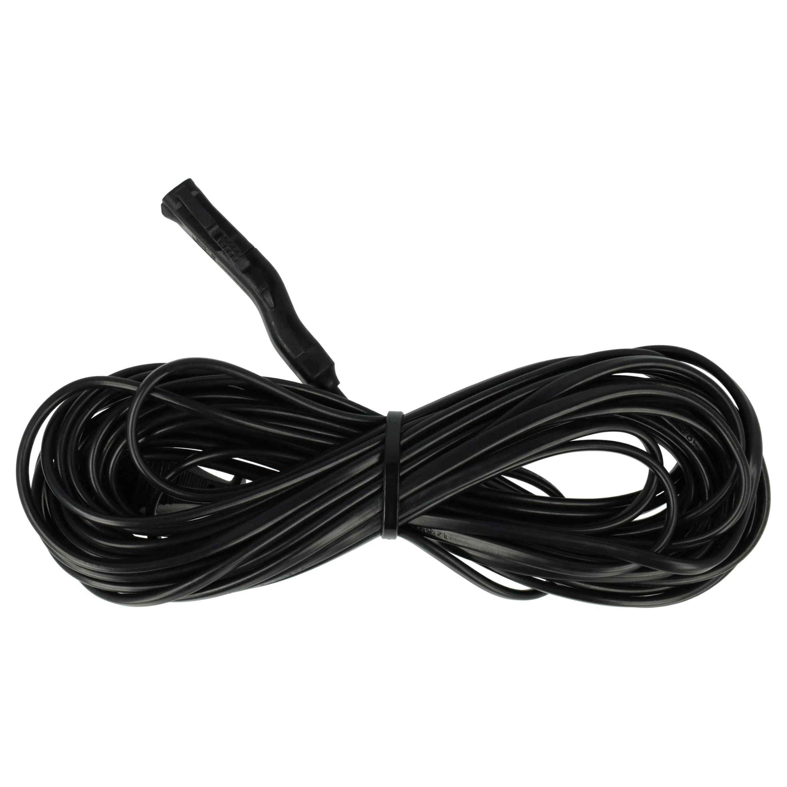 vhbw cavo alimentazione compatibile Vorwerk VK 200 10 m nero